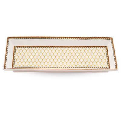 Halcyon Days Antler Trellis Rectangular Tray Ivory BCGAT04RTN, MPN: 102/PT001, 5060171153528