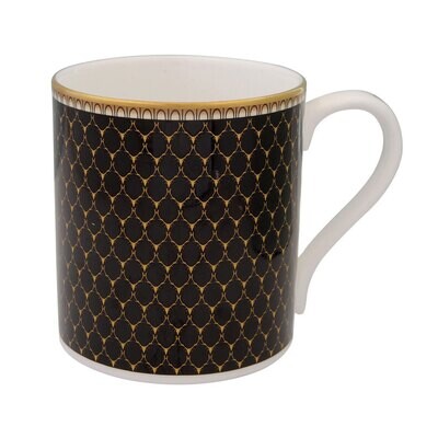 Halcyon Days Antler Trellis Mug Black BCGAT02MGG, MPN: 101/MG173, 5060171154235