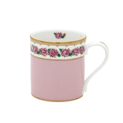 Halcyon Days Shell Garden Floral Rose Pink Mug BCCRO26MGG, MPN: BCCRO26MGG, 5060171159612