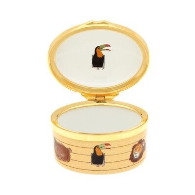 Halcyon Days Noah&#39;s Ark All Aboard Enamel Box ENNOA0102G, MPN: ENNOA0102G, 5060171163312