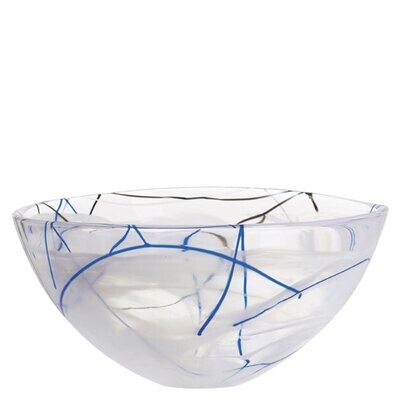 Kosta Boda Contrast Bowl White Large, MPN: 7050450, 7391533504503