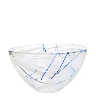Kosta Boda Contrast Bowl White Medium, MPN: 7050611, 7391533506118