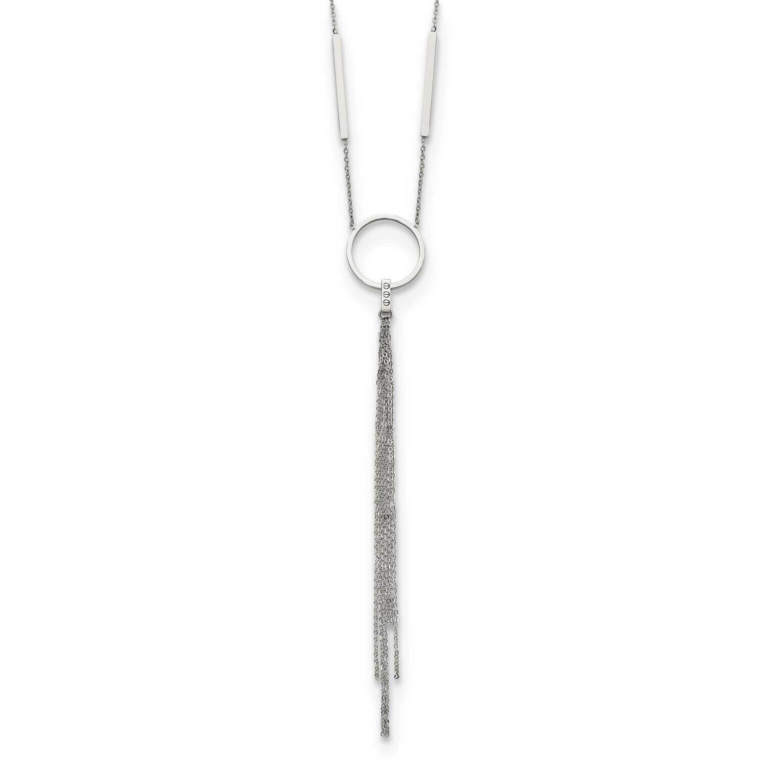 Tassel 23.5 Inch Necklace Stainless Steel Polished SRN3014-23.5 by Chisel, MPN: SRN3014-23.5, 19110…