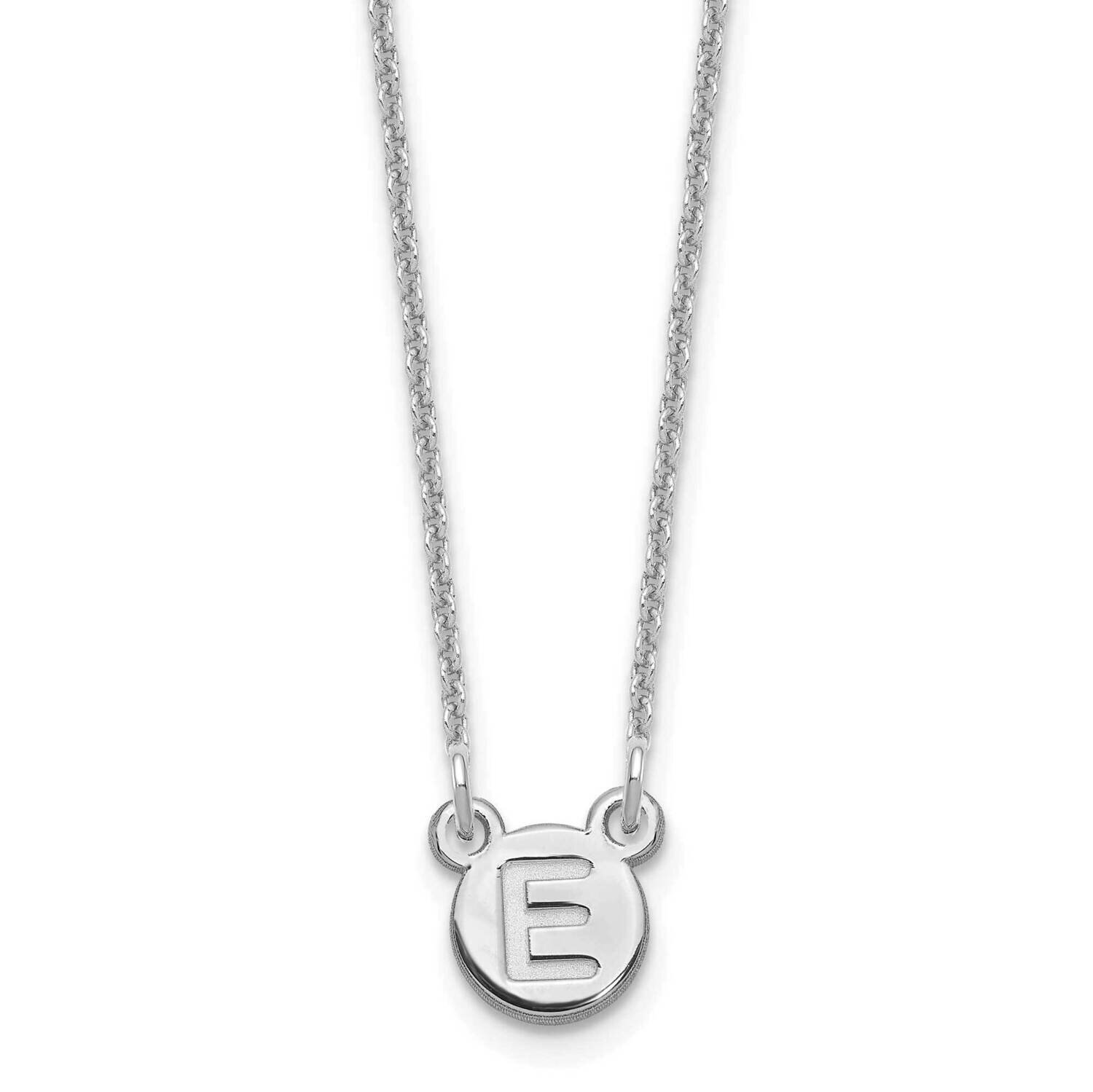 14 K 1 Letter Bubble Necklace XNA1325W, MPN: XNA1325W,