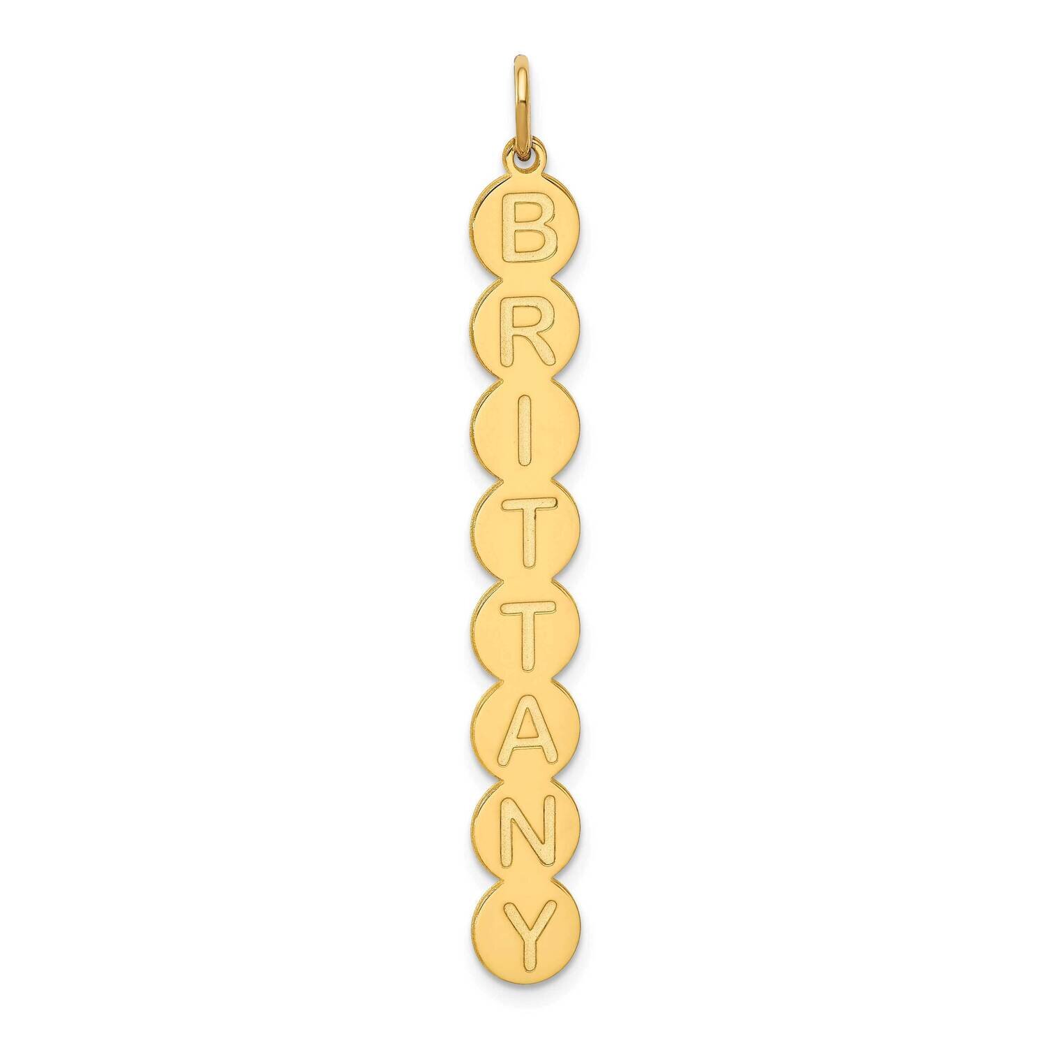 8 Letter Bubble Pendant 14k Gold XNA1327Y, MPN: XNA1327Y,