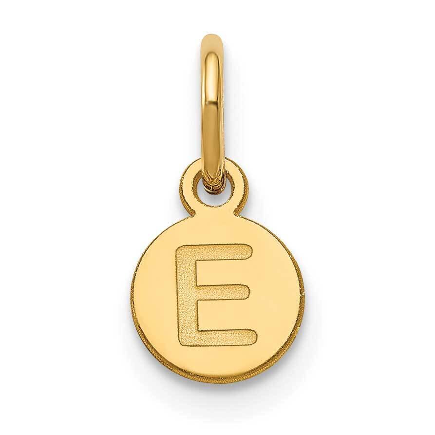 1 Letter Bubble Pendant Sterling Silver Gold-plated XNA1334GP, MPN: XNA1334GP,