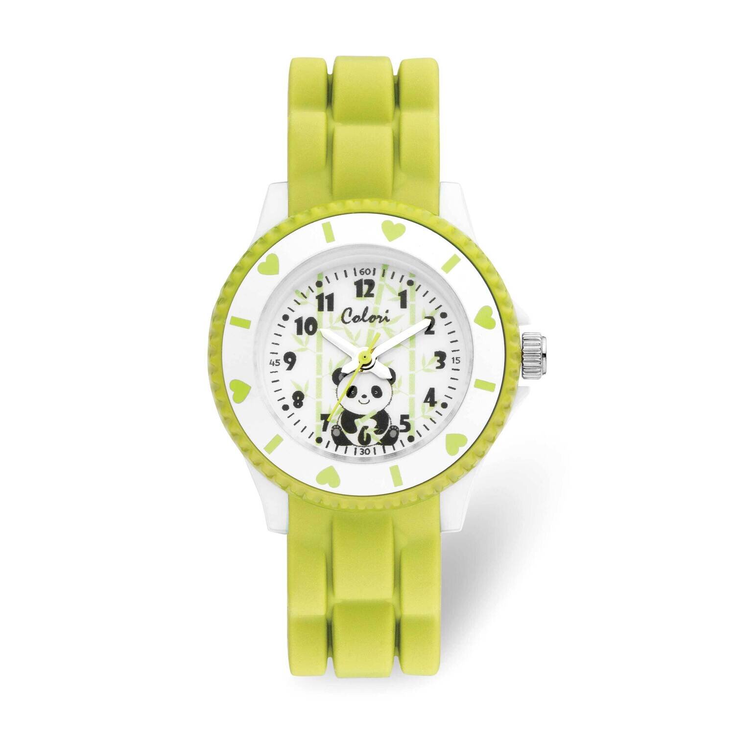 Colori Kids Green Panda 30mm Watch XWA6387