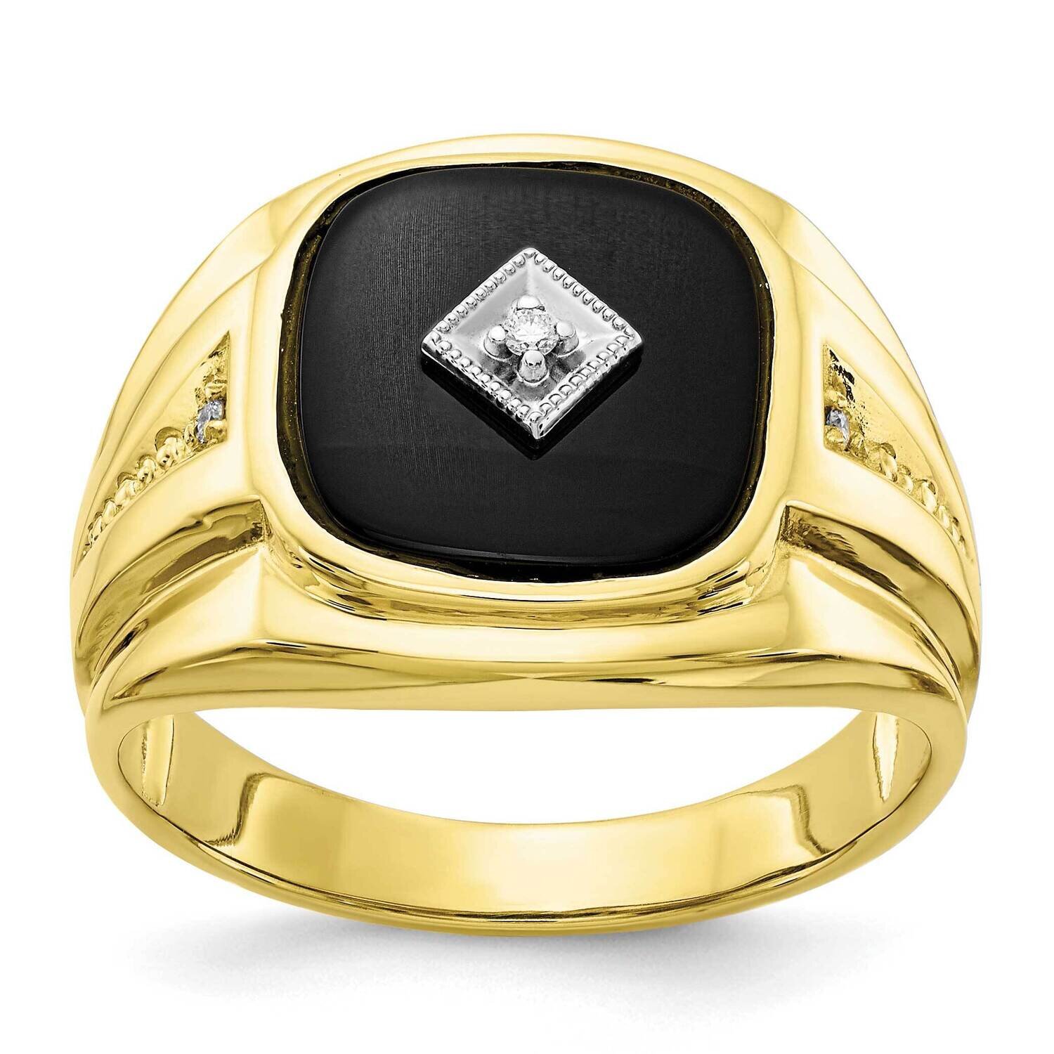 Diamond Men's Ring 10k Gold 10X9477AAA