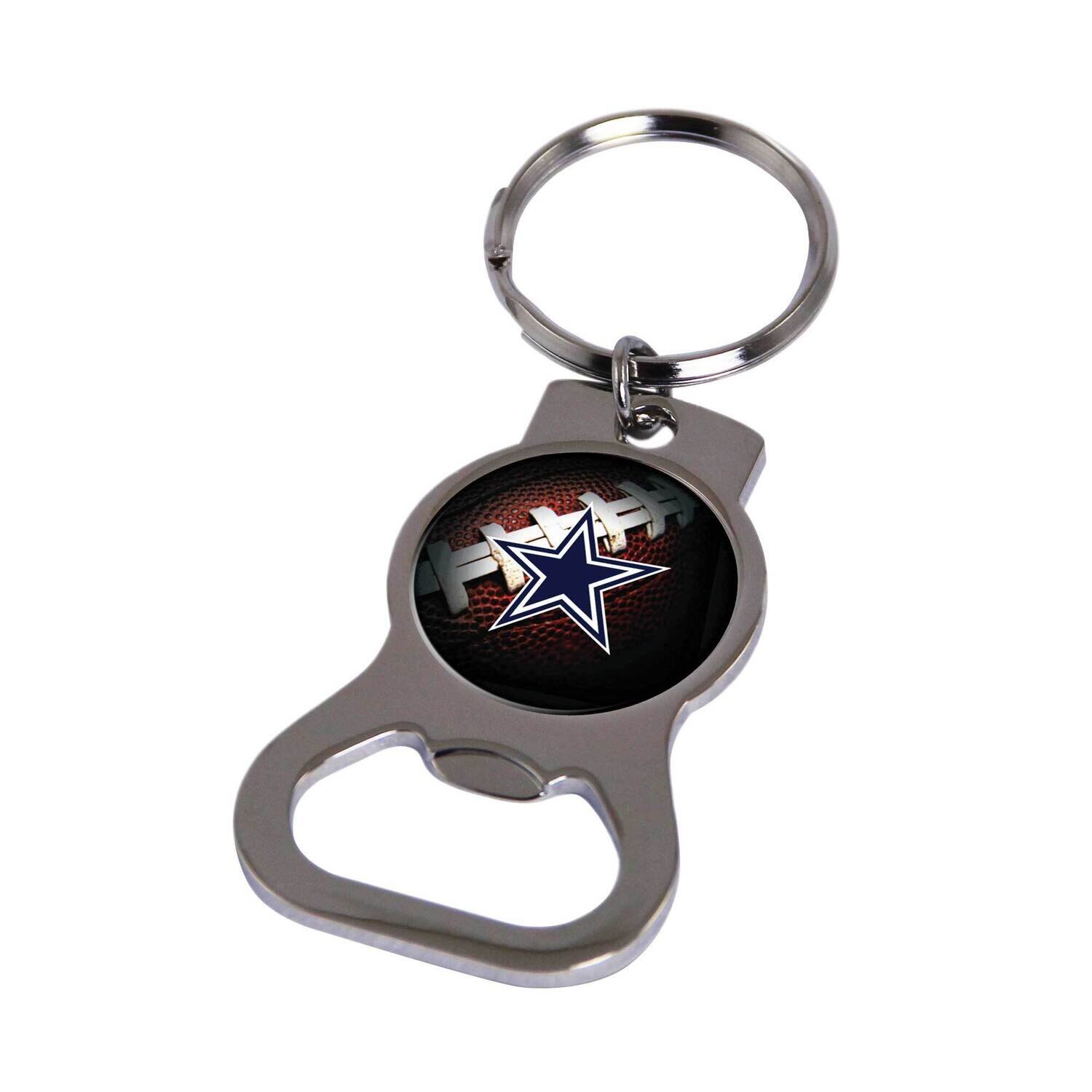 NFL Dallas Cowboys Bottle Opener Key Ring By Rico Industries GC6187