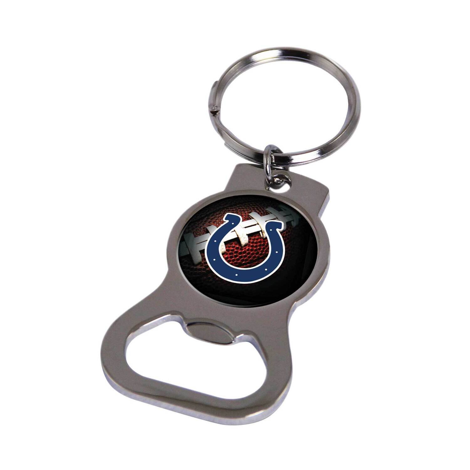 NFL Indianapolis Colts Bottle Opener Key Ring By Rico Industries GC6192