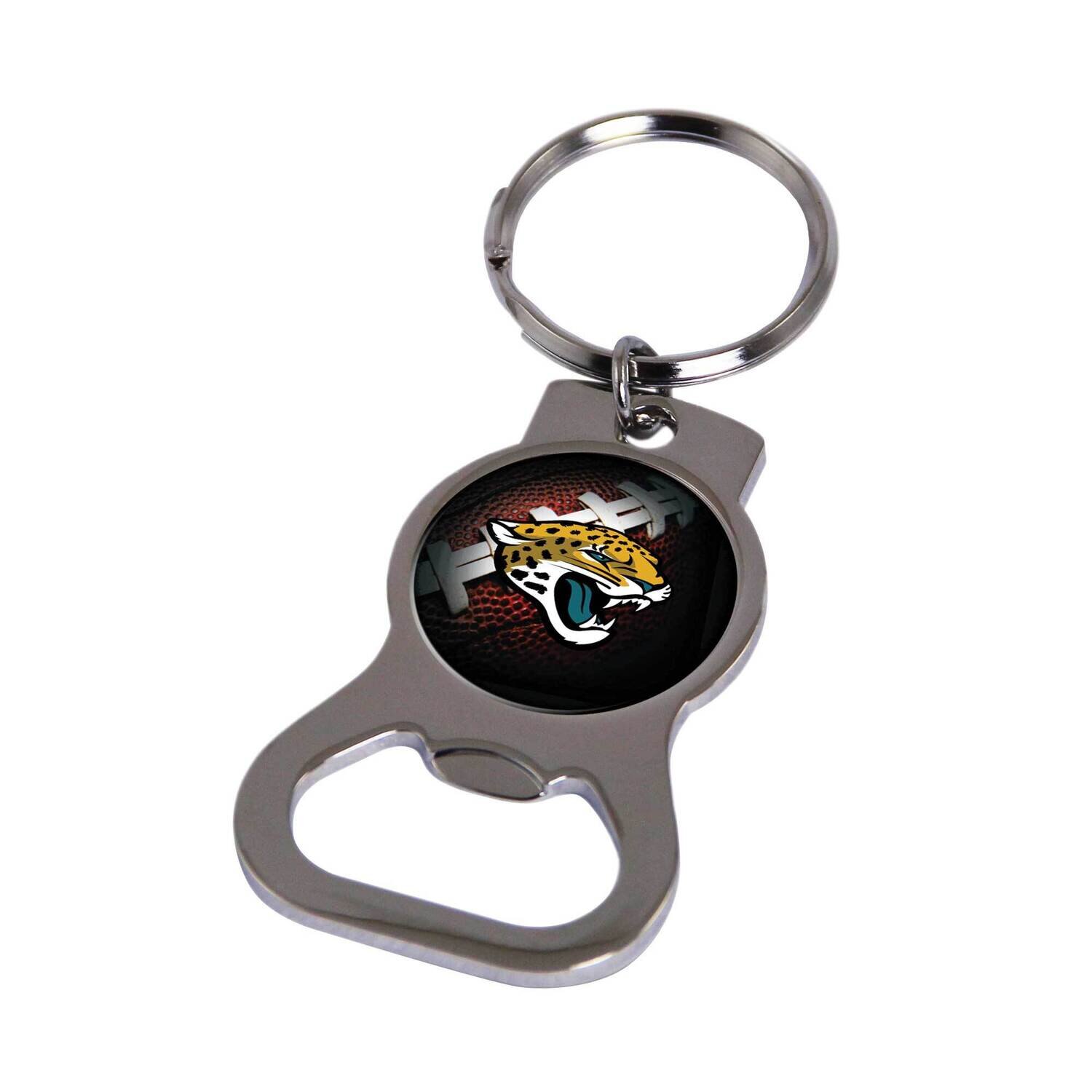 NFL Jacksonville Jaguars Bottle Opener Key Ring By Rico Industries GC6193
