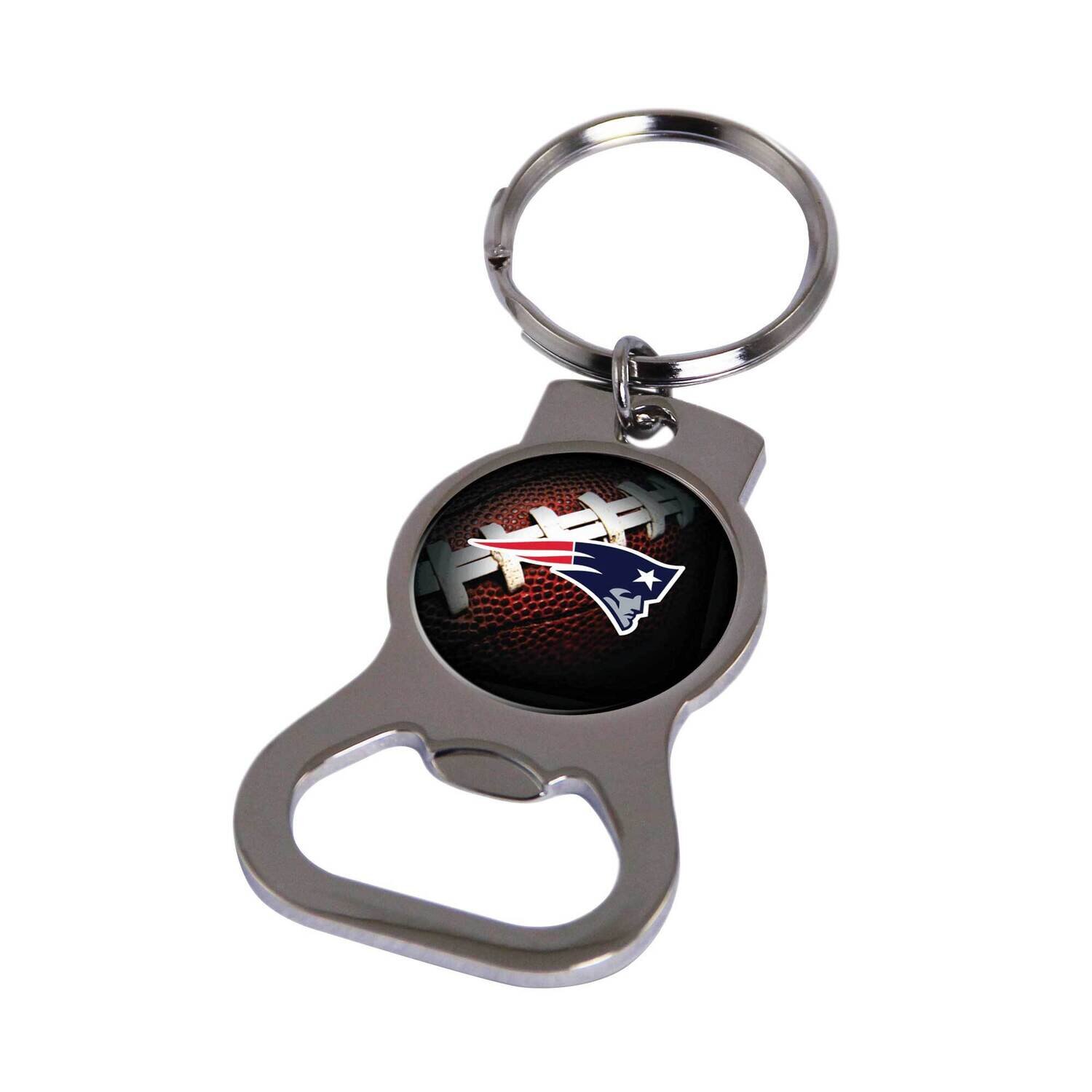 NFL New England Patriots Bottle Opener Key Ring By Rico Industries GC6199, MPN: GC6199, 94746748579