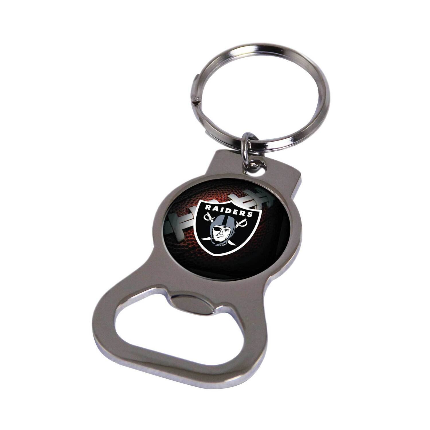 NFL Oakland Raiders Bottle Opener Key Ring By Rico Industries GC6203, MPN: GC6203, 94746748593