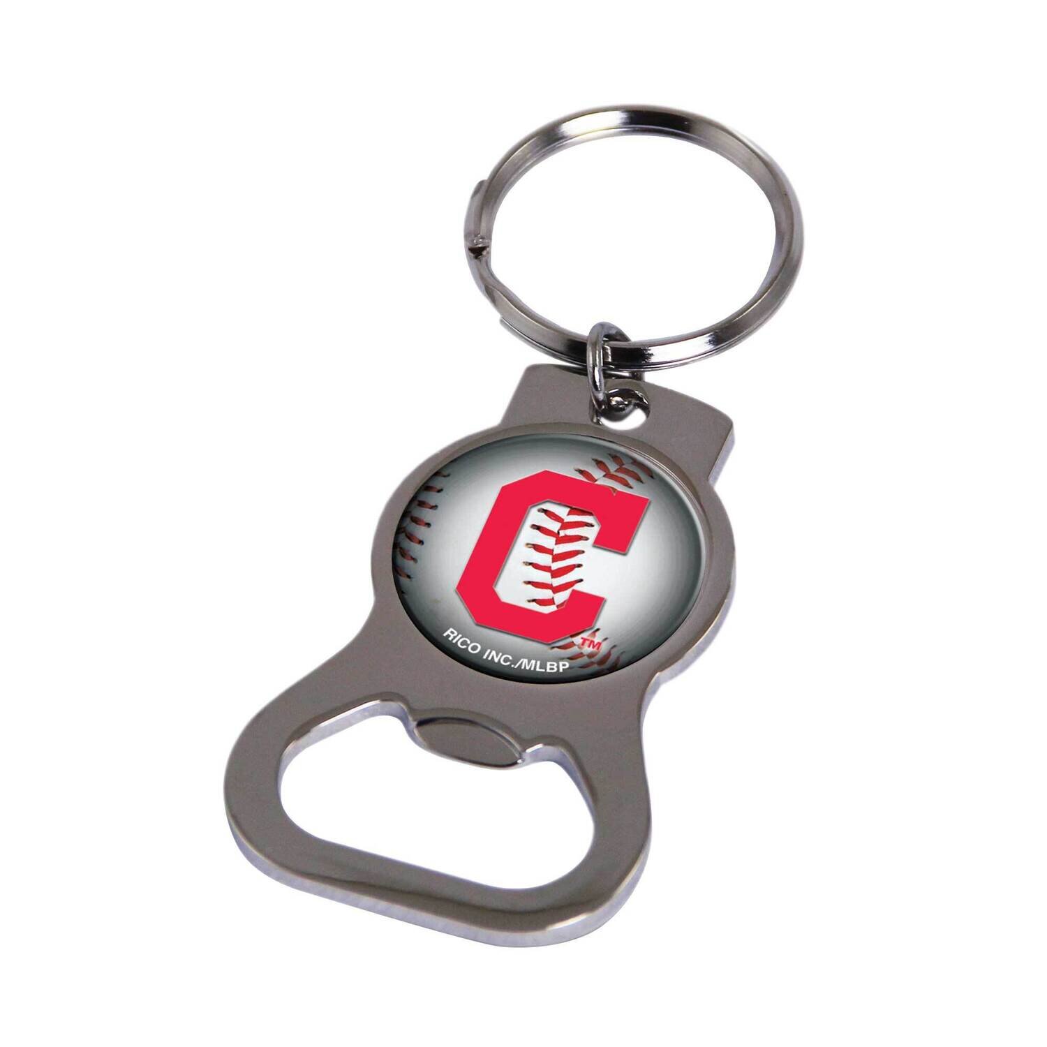 MLB Cleveland Indians Bottle Opener Key Ring By Rico Industries GC6307, MPN: GC6307, 94746747619