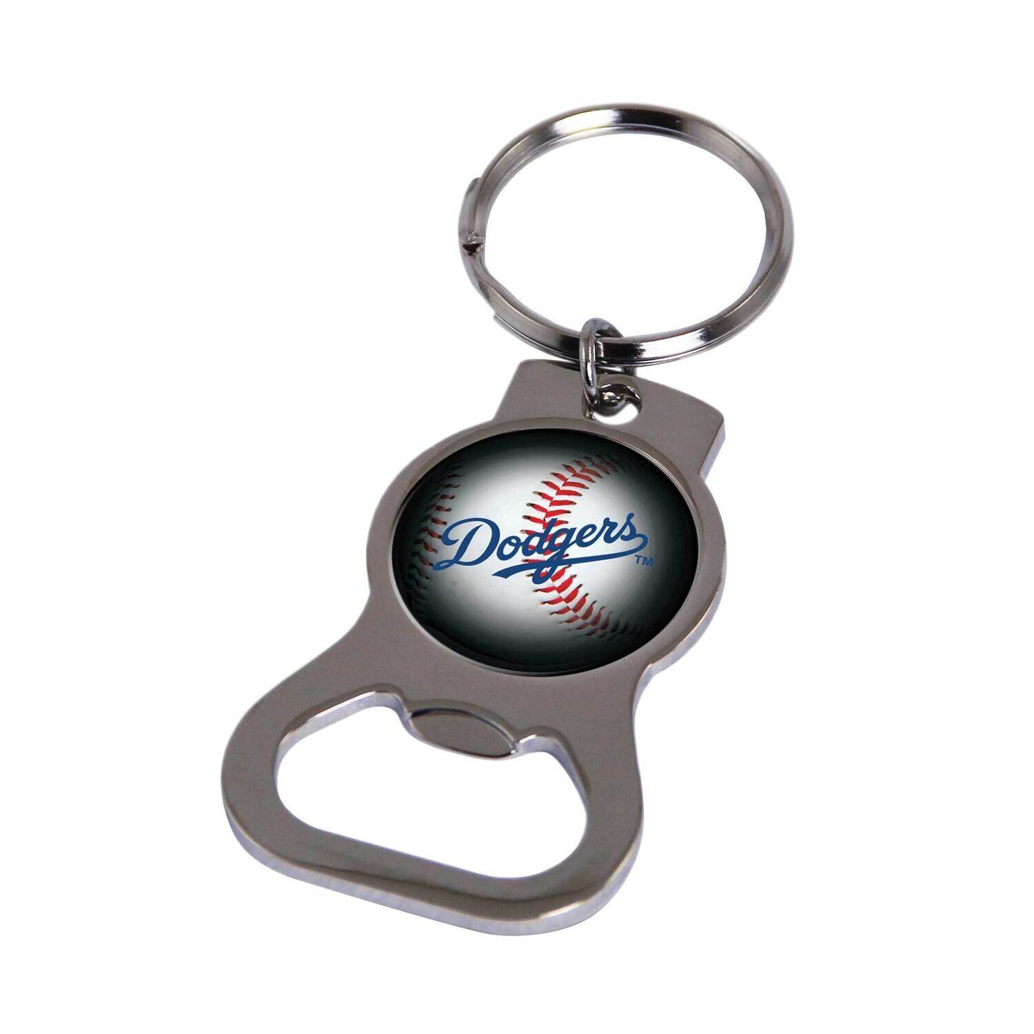 MLB Los Angeles Dodgers Bottle Opener Key Ring By Rico Industries GC6313