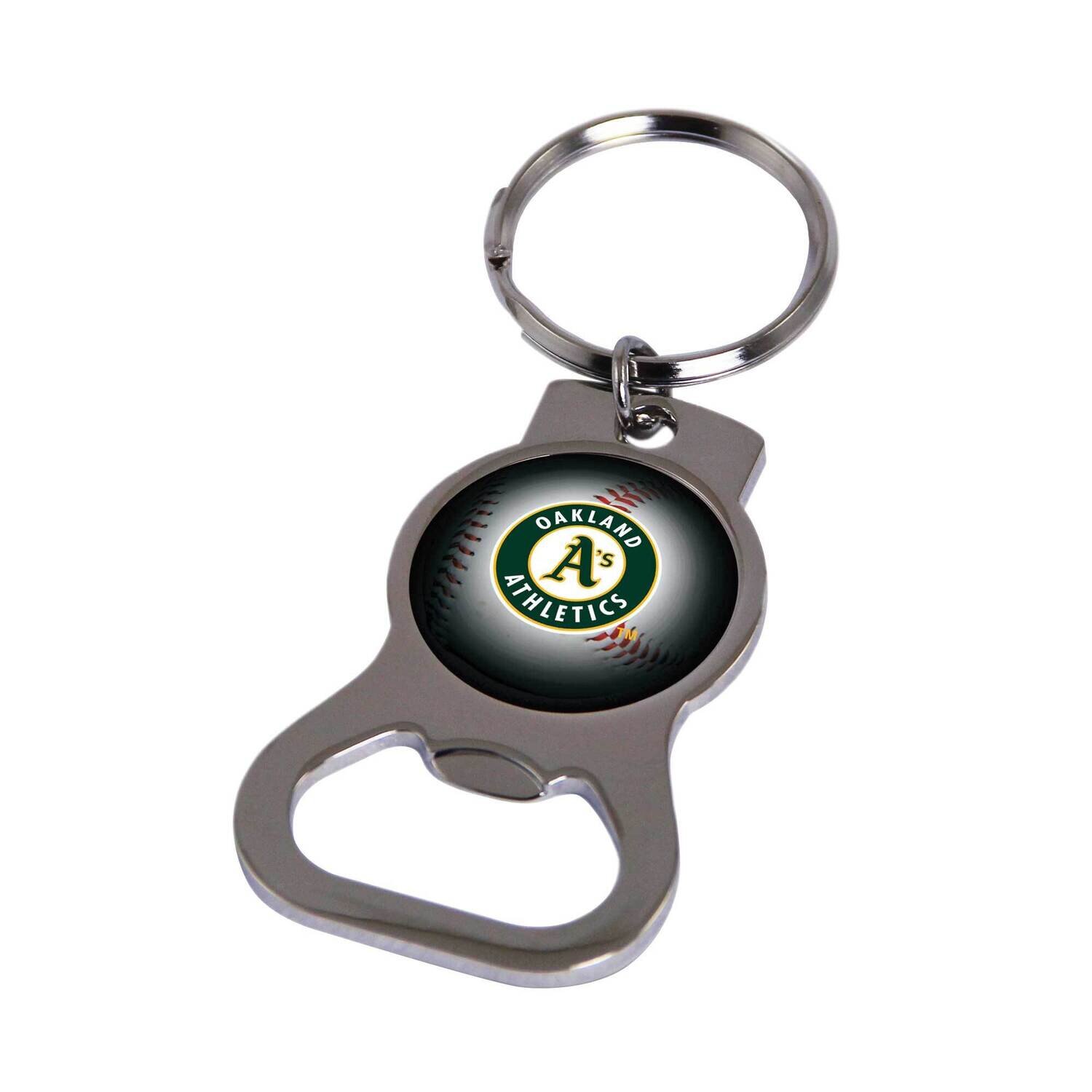 MLB Oakland A&#39;s Bottle Opener Key Ring By Rico Industries GC6319, MPN: GC6319, 94746747671