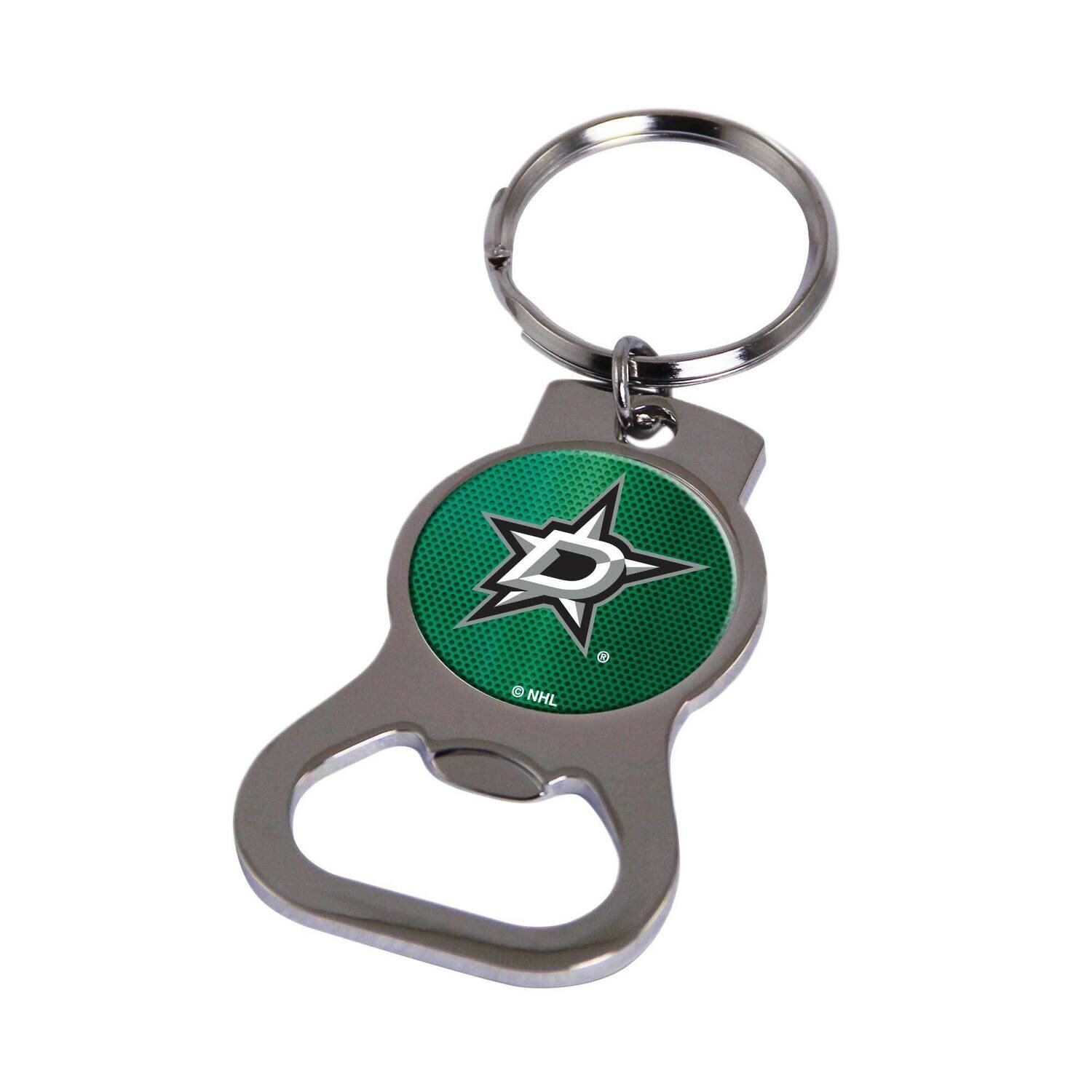 NHL Dallas Stars Bottle Opener Key Ring By Rico Industries GC6369