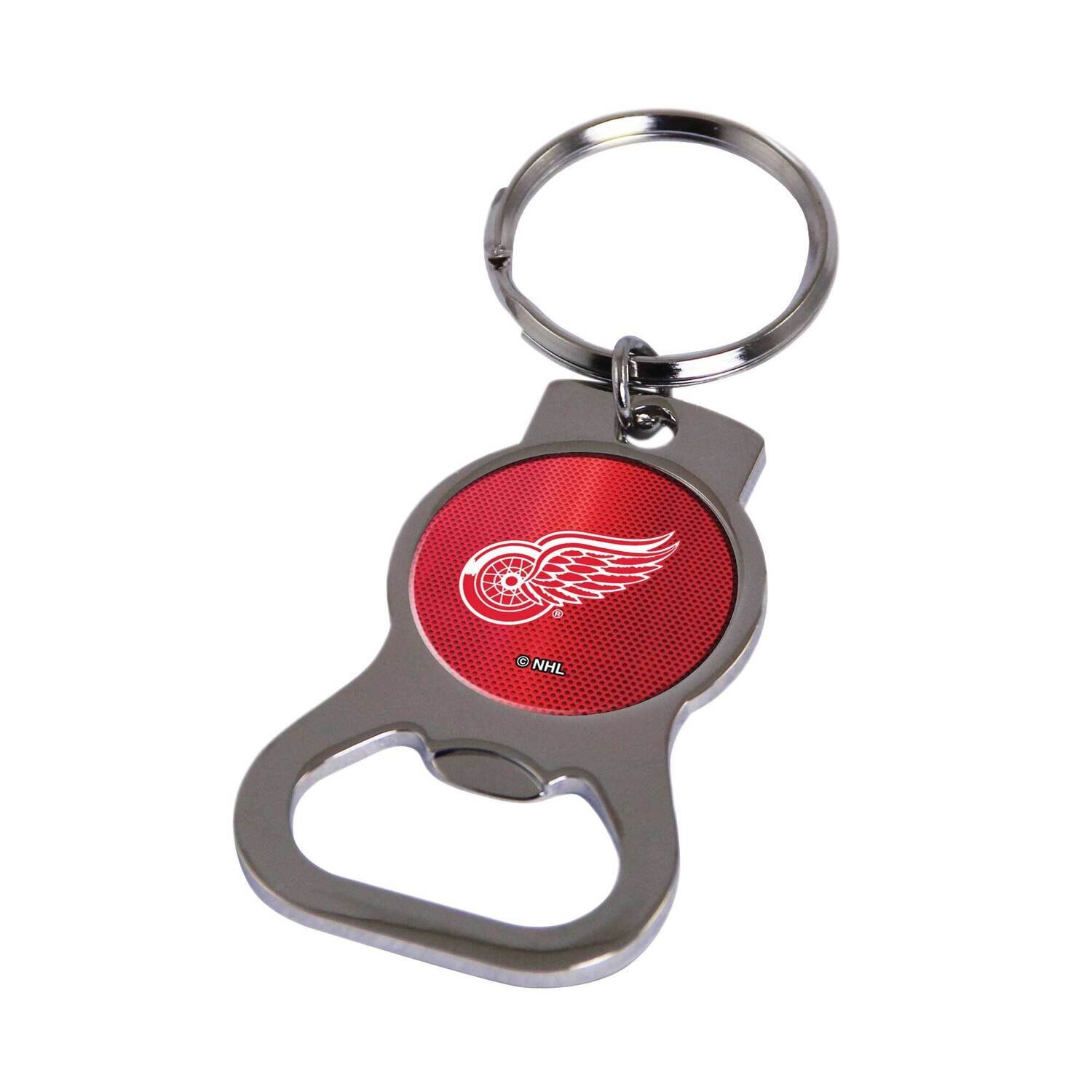 NHL Detroitred Wings Bottle Opener Key Ring By Rico Industries GC6370