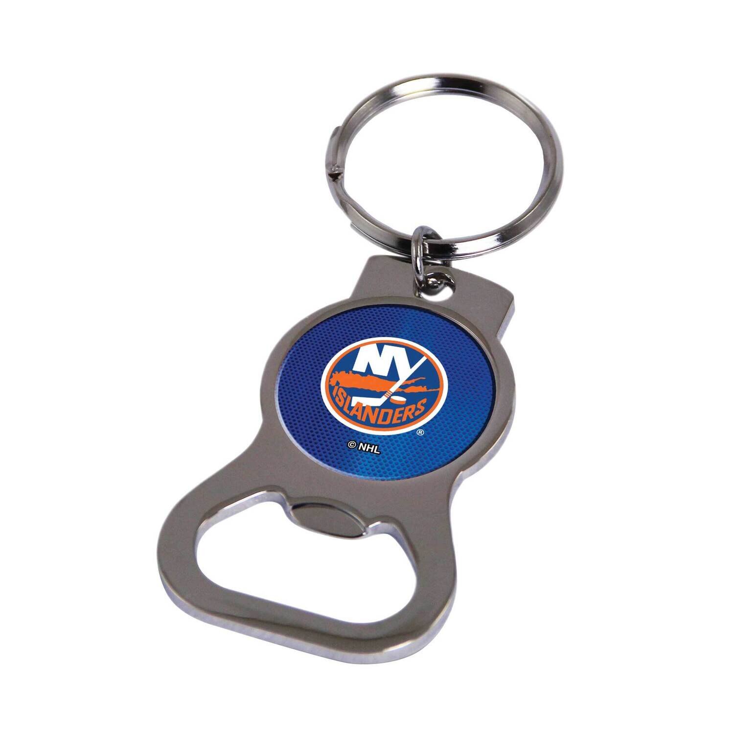 NHL New York Islanders Bottle Opener Key Ring By Rico Industries GC6377
