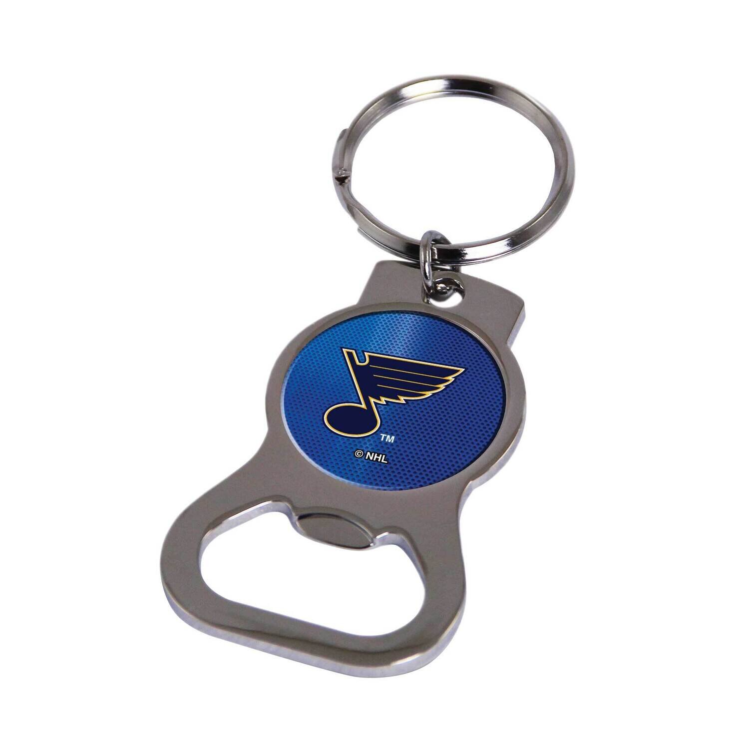 NHL St Louis Blues Bottle Opener Key Ring By Rico Industries GC6383