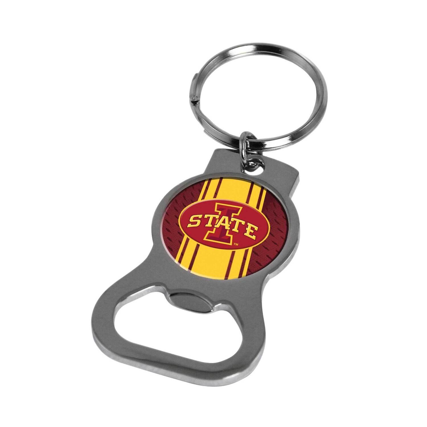 Ncaa Iowa State Bottle Opener Key Ring By Rico Industries GC6401
