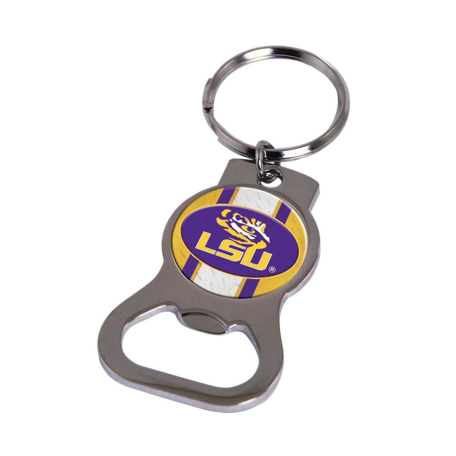 Ncaa Louisiana State Bottle Opener Key Ring By Rico Industries GC6403