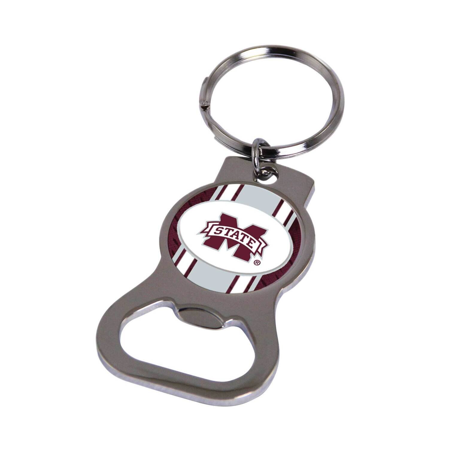 Ncaa Mississippi State Bottle Opener Key Ring By Rico Industries GC6405