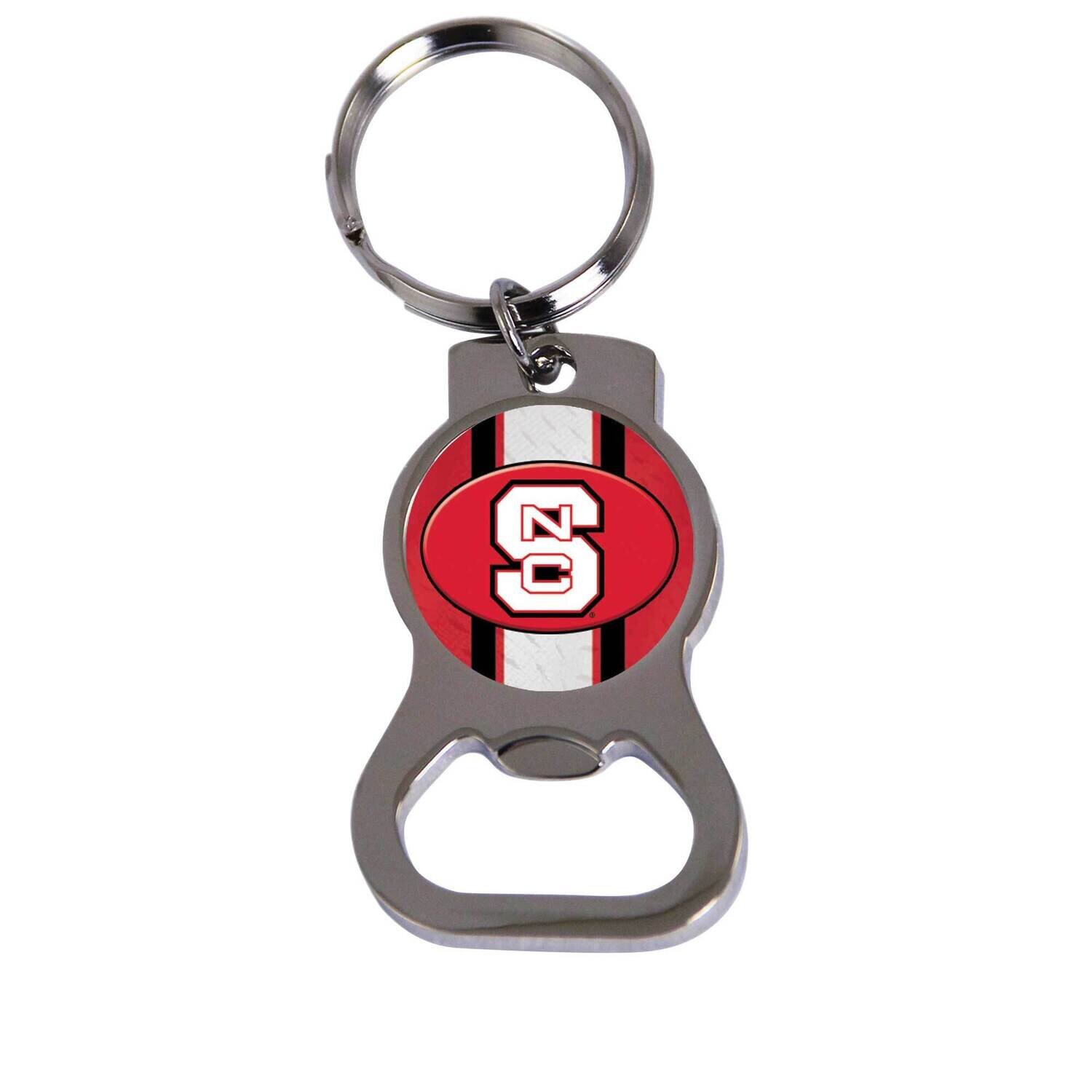 Ncaa North Carolina State Bottle Opener Key Ring By Rico Industries GC6406