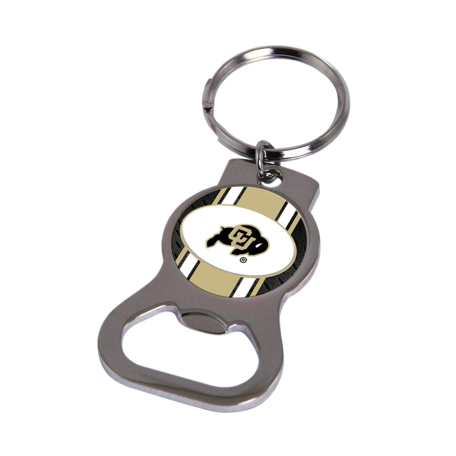 Ncaa University Of Colorado Bottle Opener Key Ring By Rico Industries GC6420