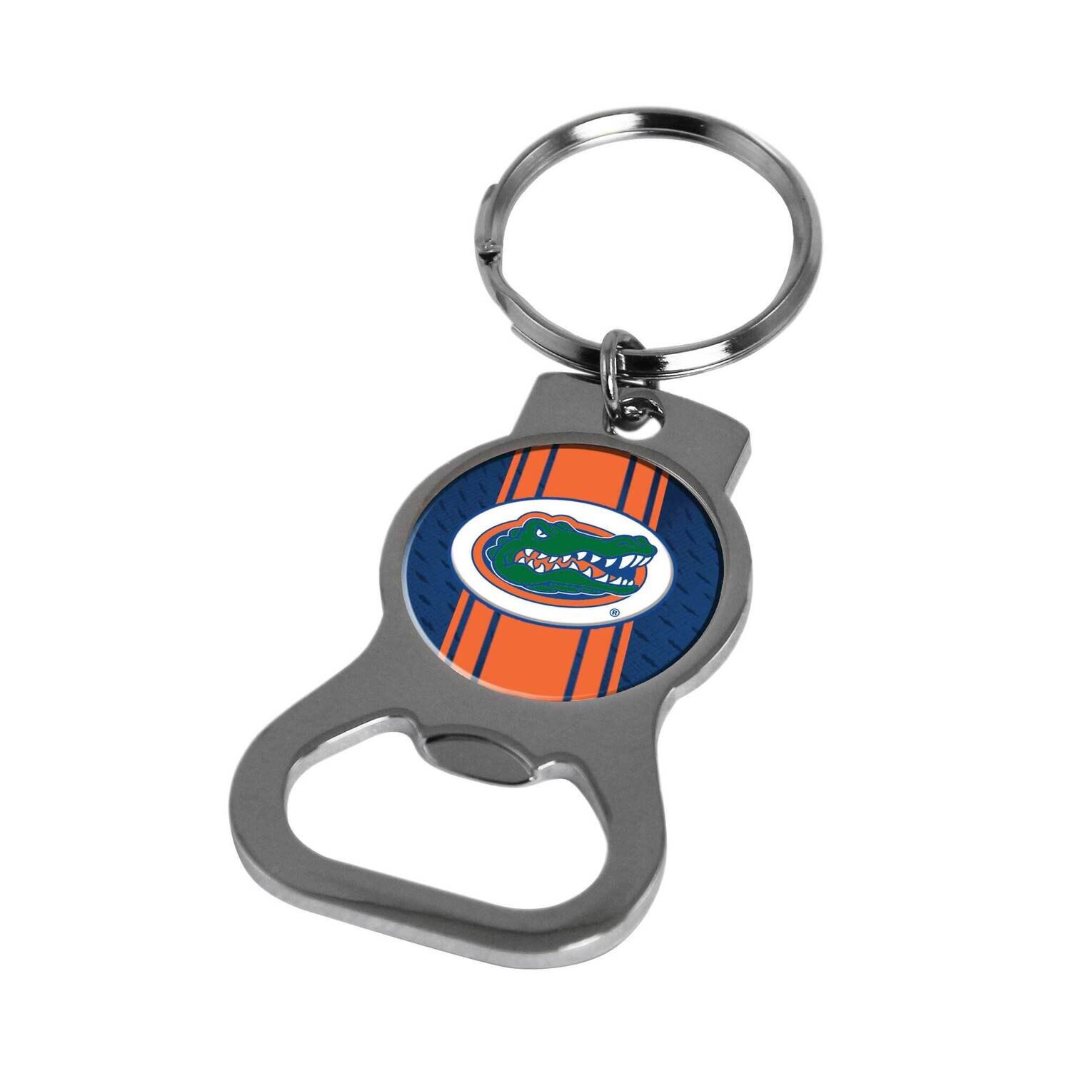 Ncaa University Of Florida Bottle Opener Key Ring By Rico Industries GC6421