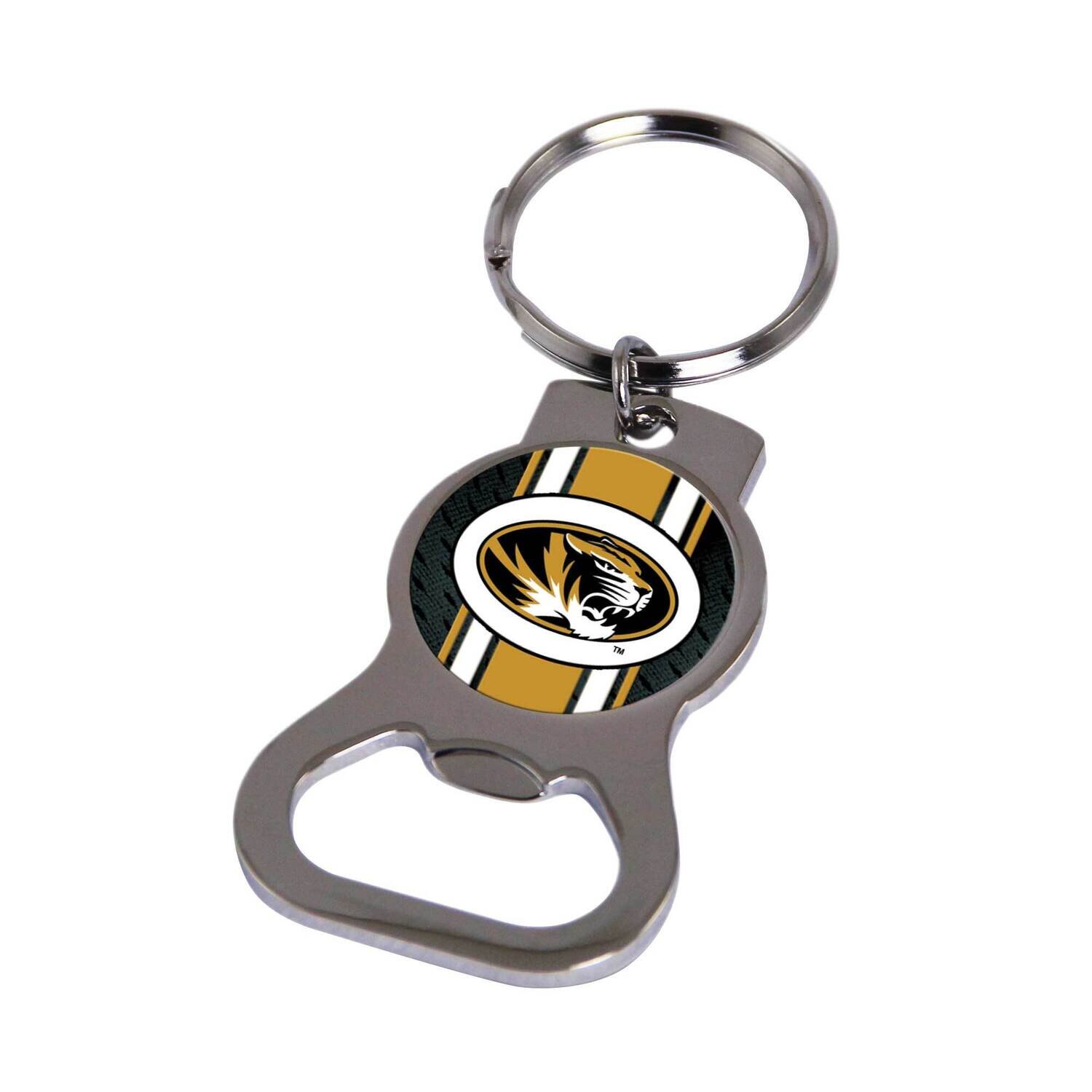 Ncaa University Of Missouri Bottle Opener Key Ring By Rico Industries GC6433