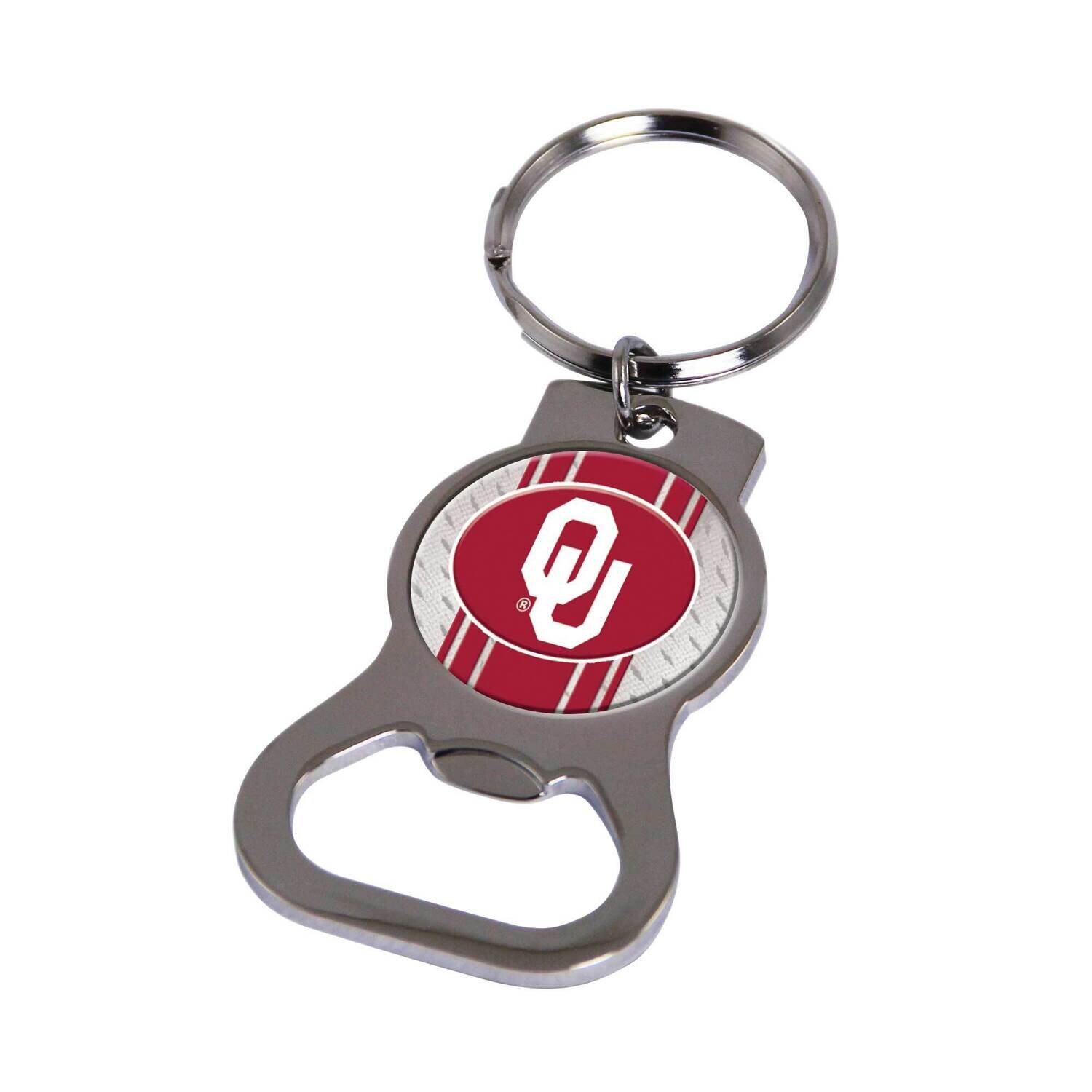 Ncaa University Of Oklahoma Bottle Opener Key Ring By Rico Industries GC6436