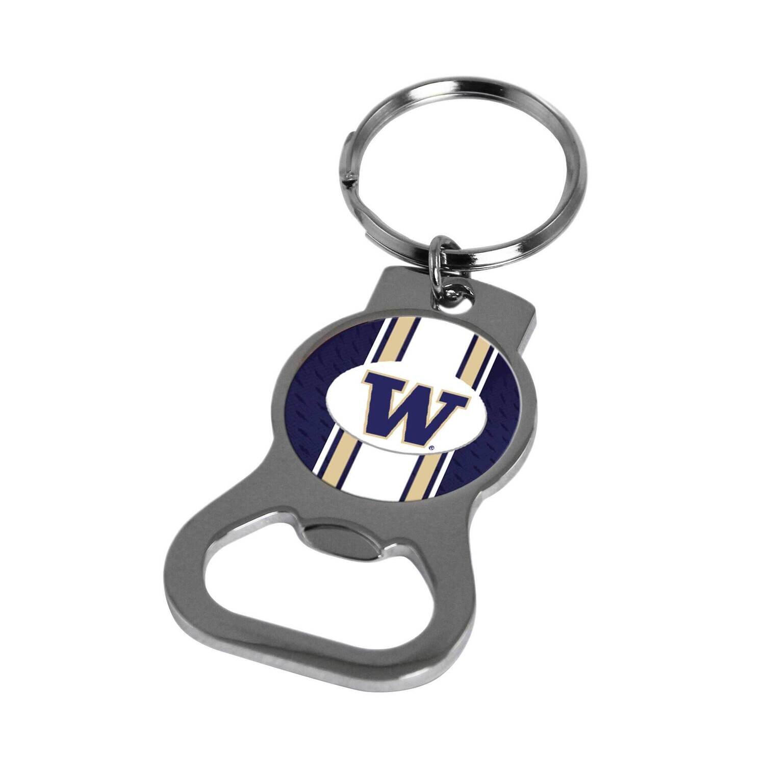 Ncaa University Of Washington Bottle Opener Key Ring By Rico Industries GC6442