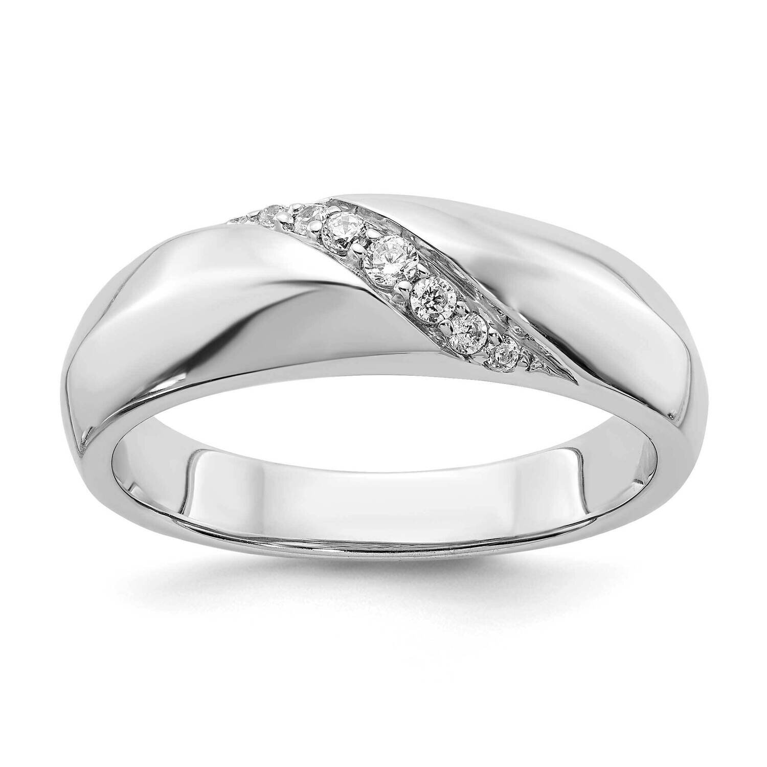Diamond Mens Ring 14k White Gold RM5813-013-WA, MPN: RM5813-013-WA, 883957573878