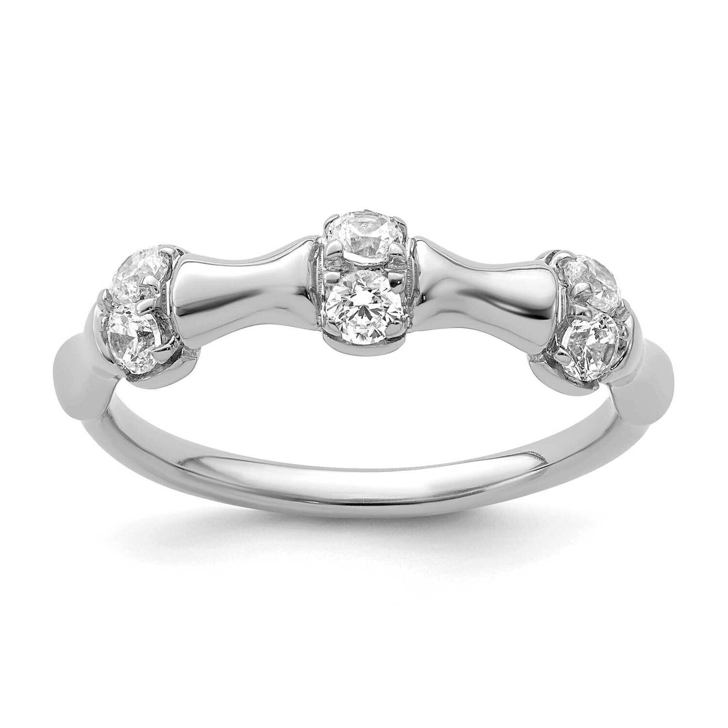 Si1/Si2, G H I, Fancy Ring 14k White Gold Lab Grown Diamond RM7972-033-WLG, MPN: RM7972-033-WLG, 88…