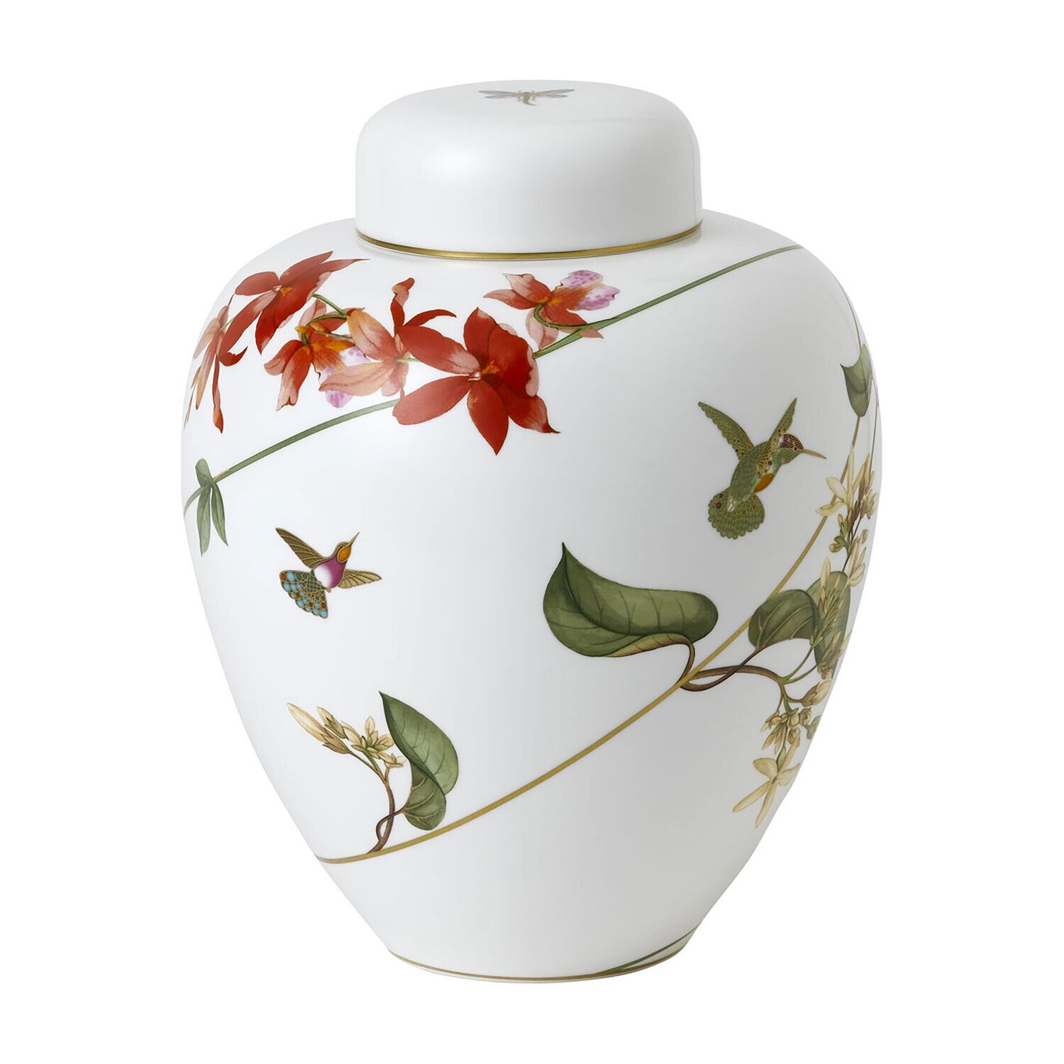 Wedgwood Hummingbird Lidded Vase 9.8 Inch 1055514