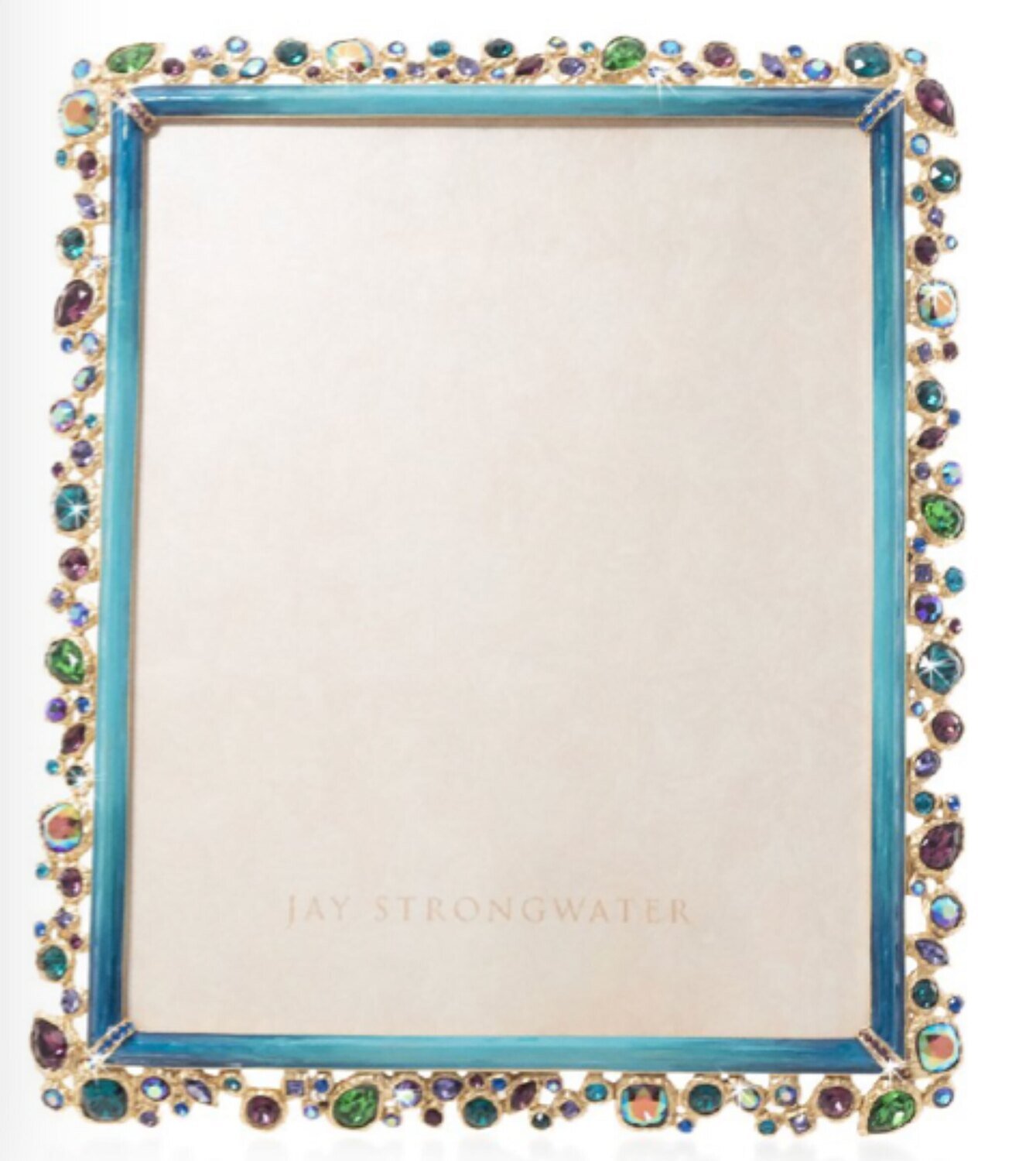 Jay Strongwater Theo Bejeweled 8" x 10" Picture Frame SPF5843-208