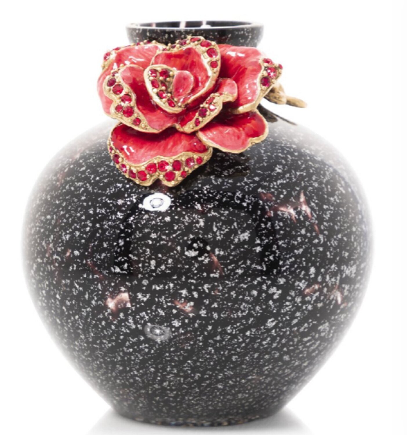 Jay Strongwater Small Night Bloom Rose Vase SDH6658-250
