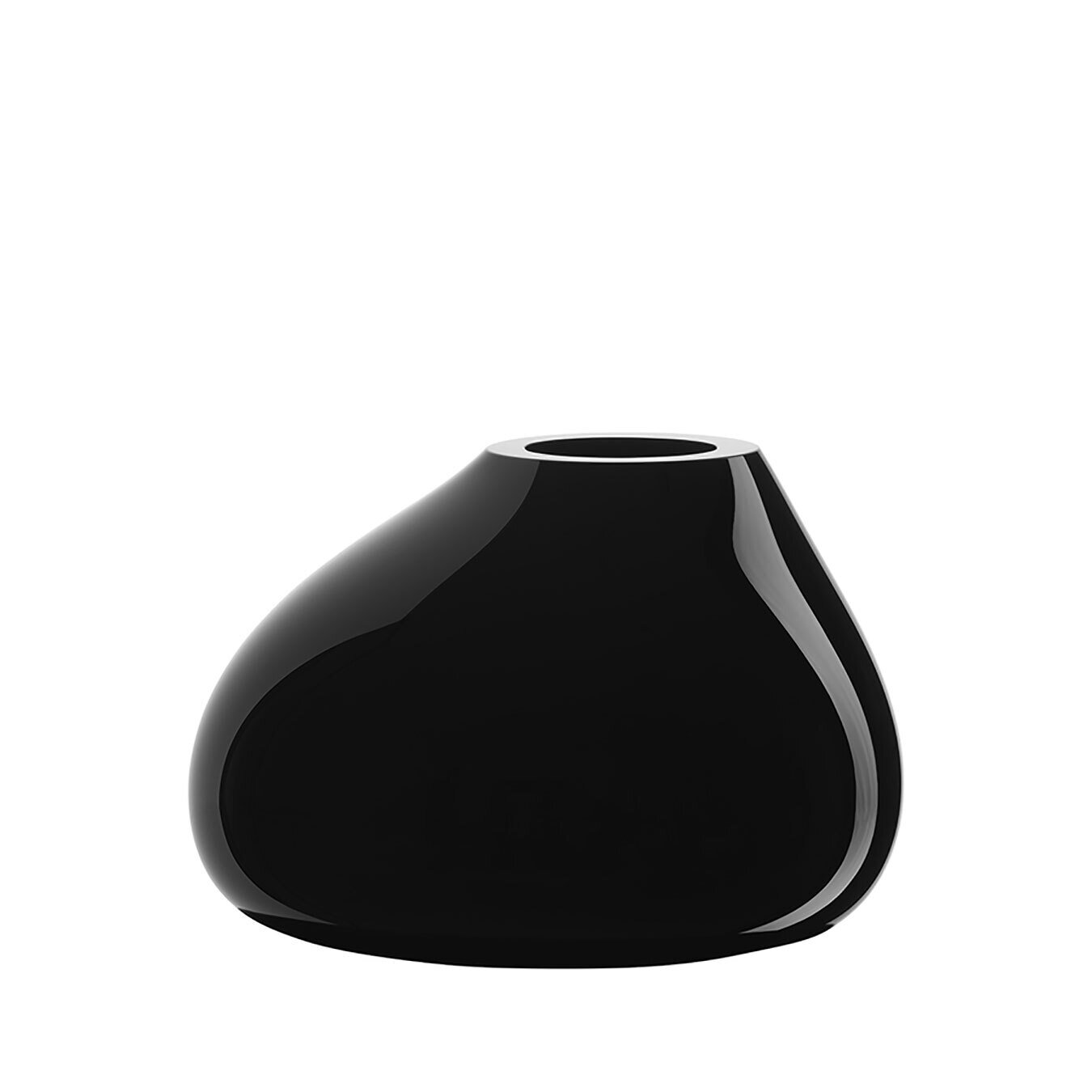 Orrefors Ebon Vase Black Large 6720024