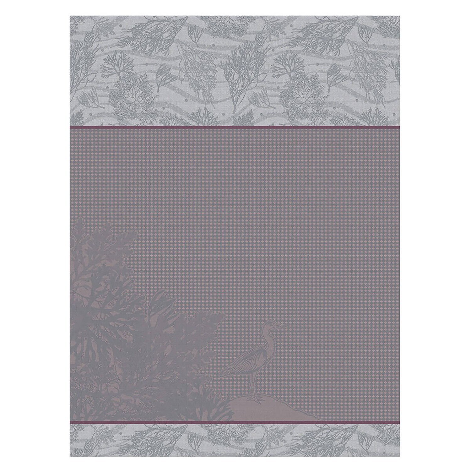 Le Jacquard Francais Hand Towel Marais Salants Pink 100% Cotton 26806 Set of 4