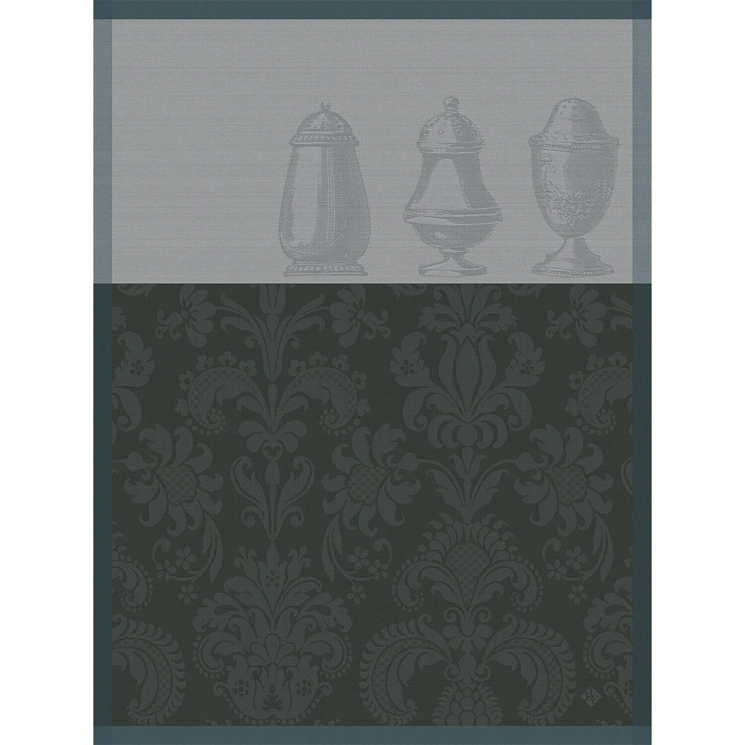 Le Jacquard Francais Tea Towel Sucre Sale Grey 100% Cotton 26871 Set of 4