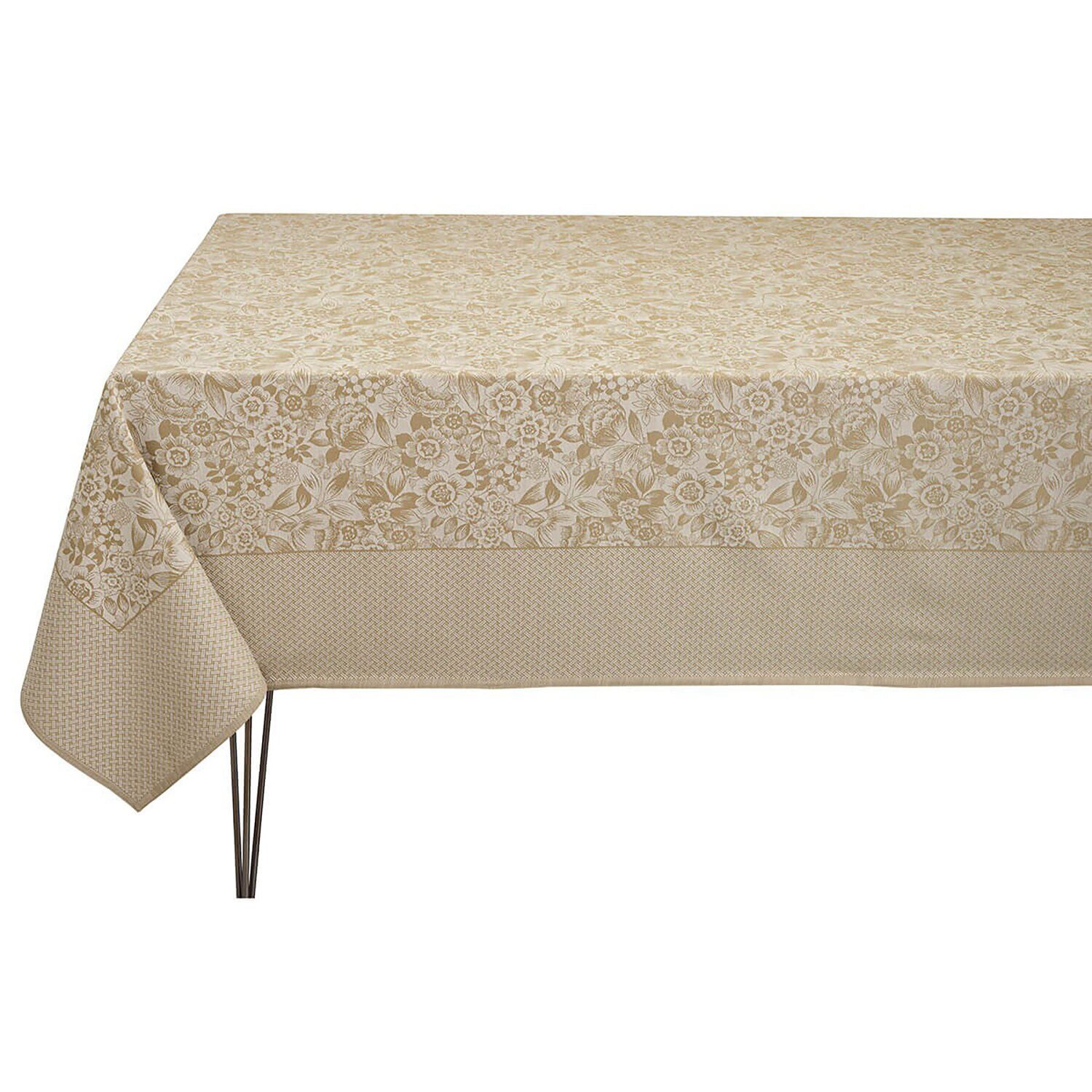 Le Jacquard Francais Tablecloth Osmose Cork 100% Coated Cotton 26633, MPN: 26633, 3660269266332