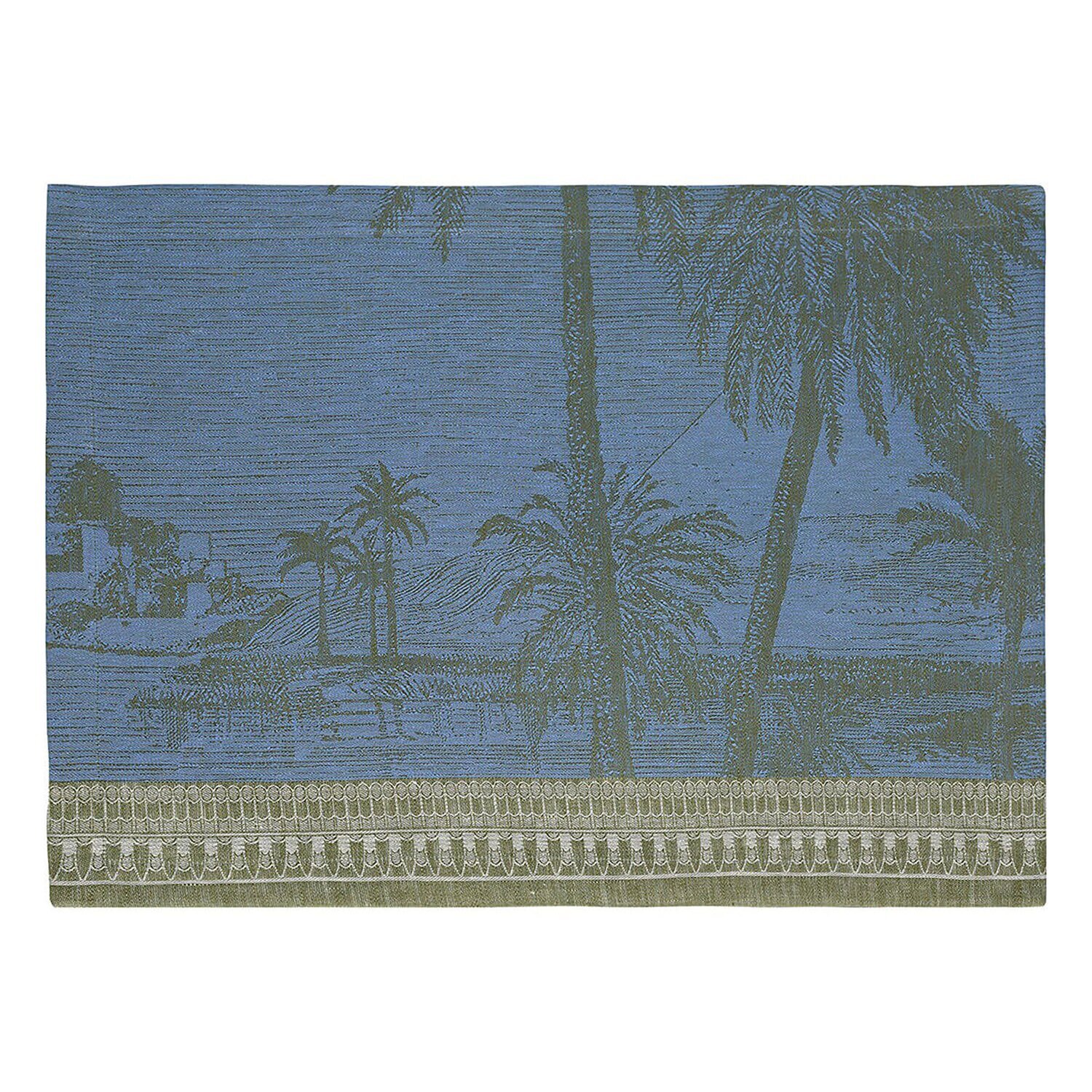 Le Jacquard Francais Placemat Croisiere Sur Nil Green 100% Linen 26763 Set of 4, MPN: 26763, 366026…
