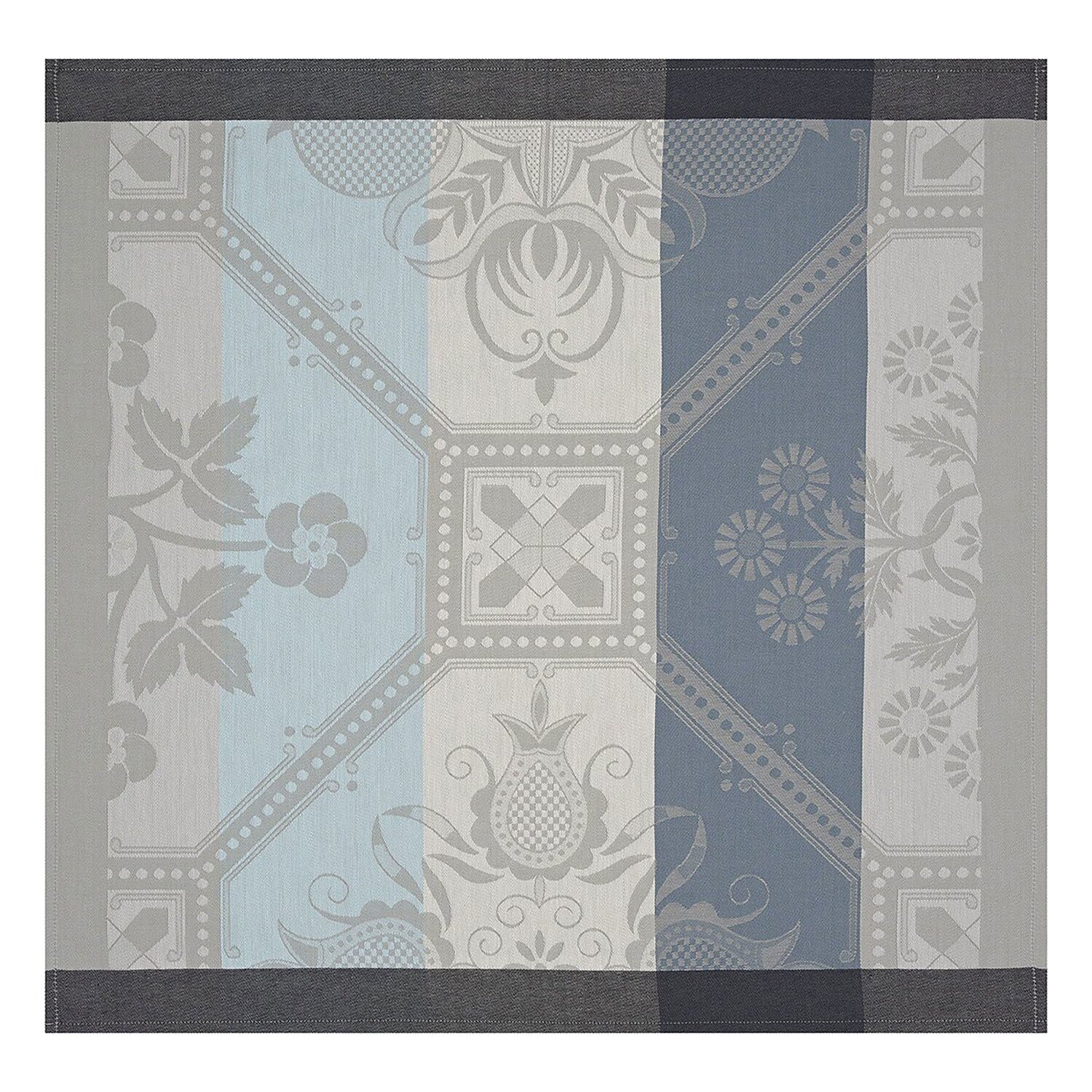 Le Jacquard Francais Napkin Hacienda Blue 100% Cotton 27059 Set of 4, MPN: 27059, 3660269270599