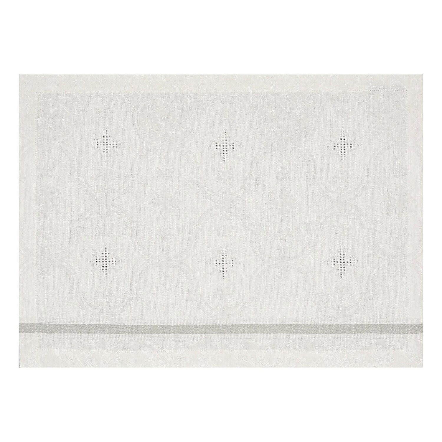 Le Jacquard Francais Placemat Armoiries Off White 100% Linen 27100 Set of 4, MPN: 27100, 3660269271…