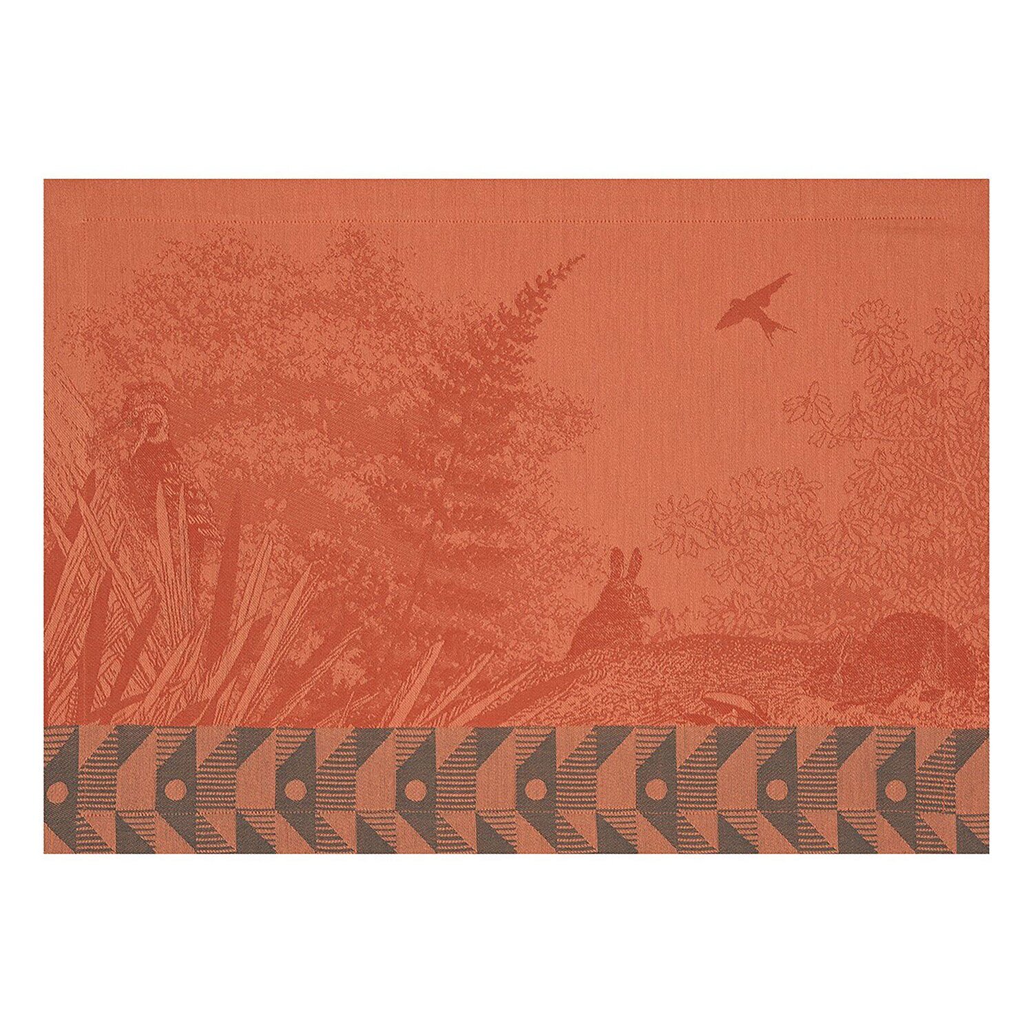 Le Jacquard Francais Placemat Foret Enchantee Orange 100% Cotton 27136 Set of 4, MPN: 27136, 366026…