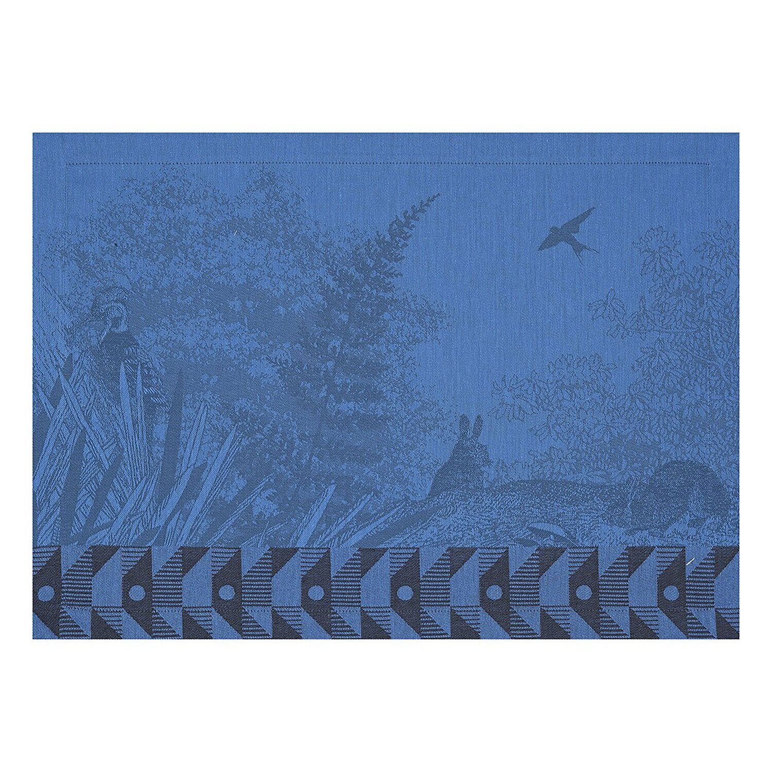 Le Jacquard Francais Placemat Foret Enchantee Blue 100% Cotton 27137 Set of 4, MPN: 27137, 36602692…