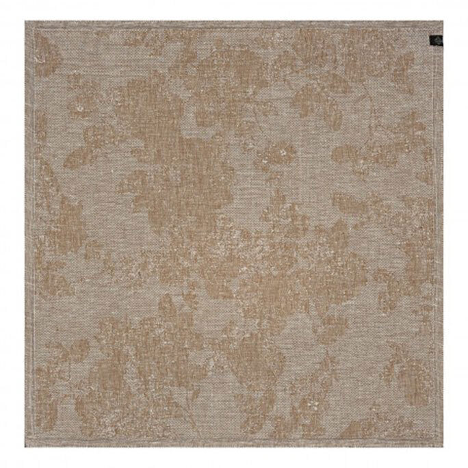 Le Jacquard Francais Napkin Casual Brown 100% Linen 27154 Set of 4, MPN: 27154, 3660269271541