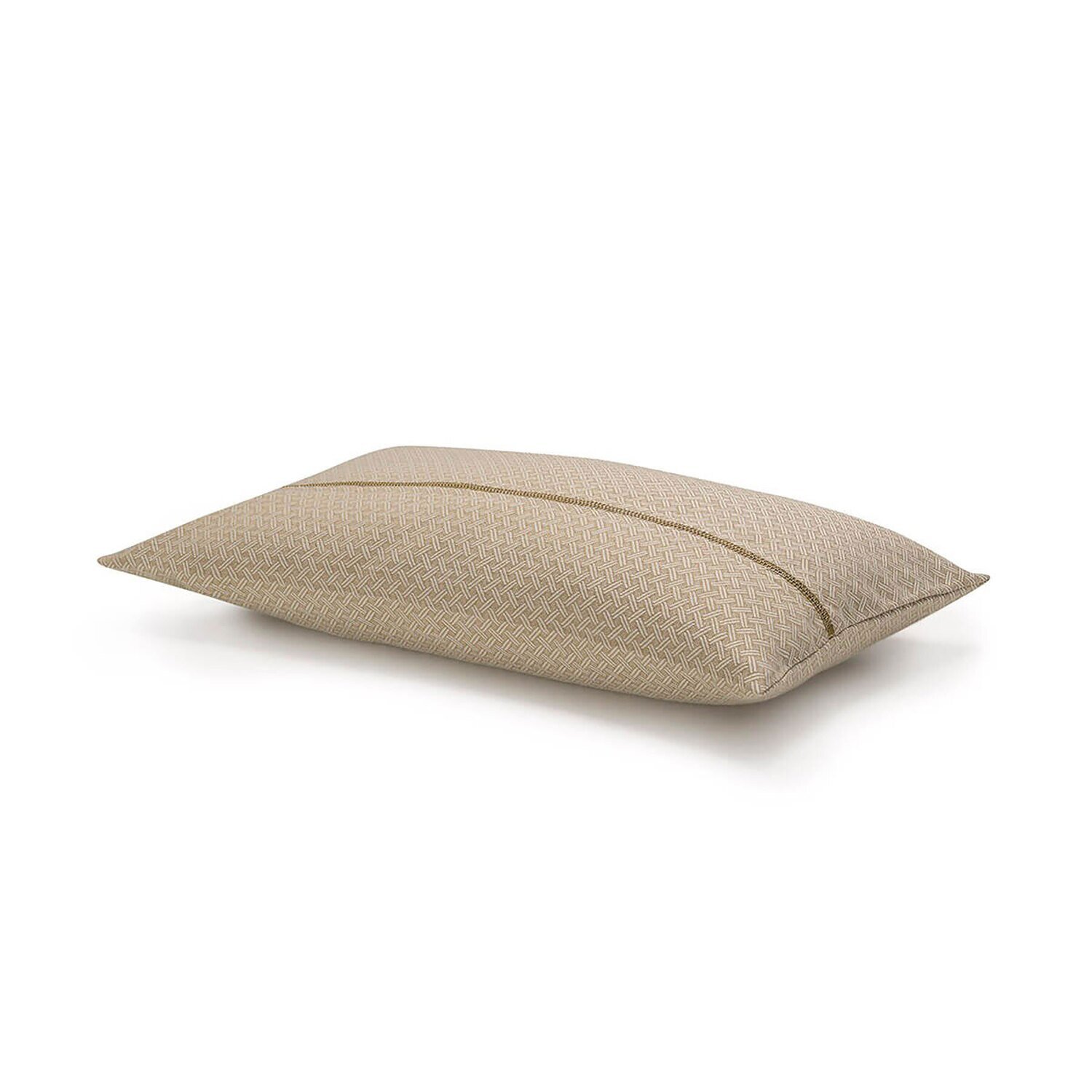 Le Jacquard Francais Cushion Cover Osmose Tressage Cork 100% Coton 26708