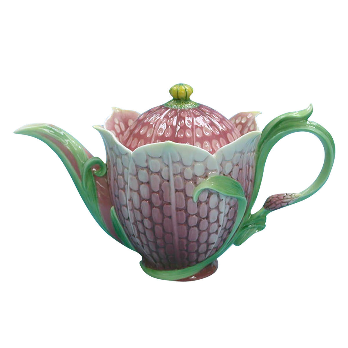 Franz Porcelain Fritillary Flower Teapot FZ00993